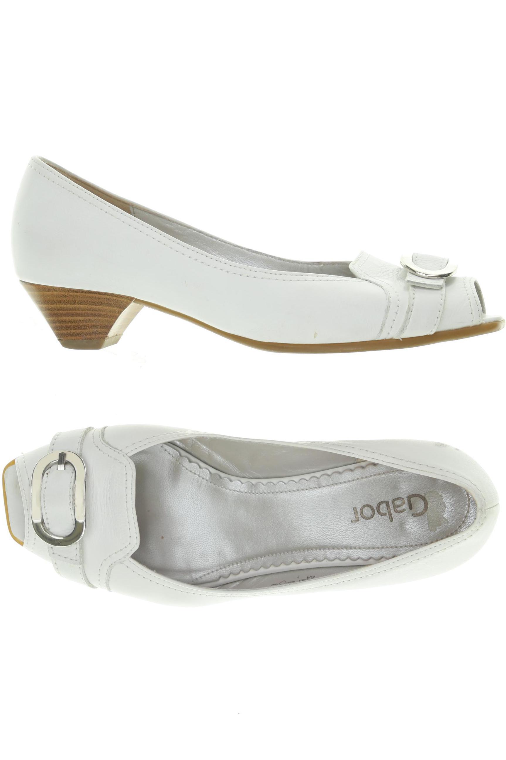 

Gabor Damen Pumps, weiß, Gr. 5.5