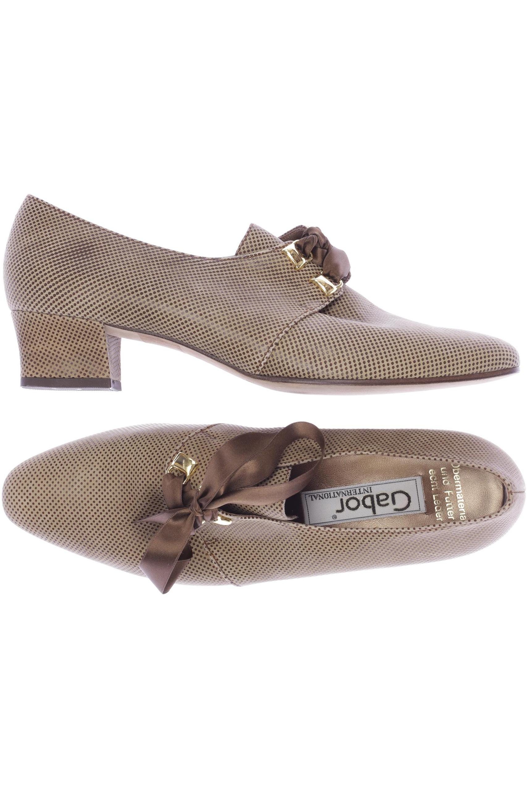 

Gabor Damen Pumps, beige, Gr. 7