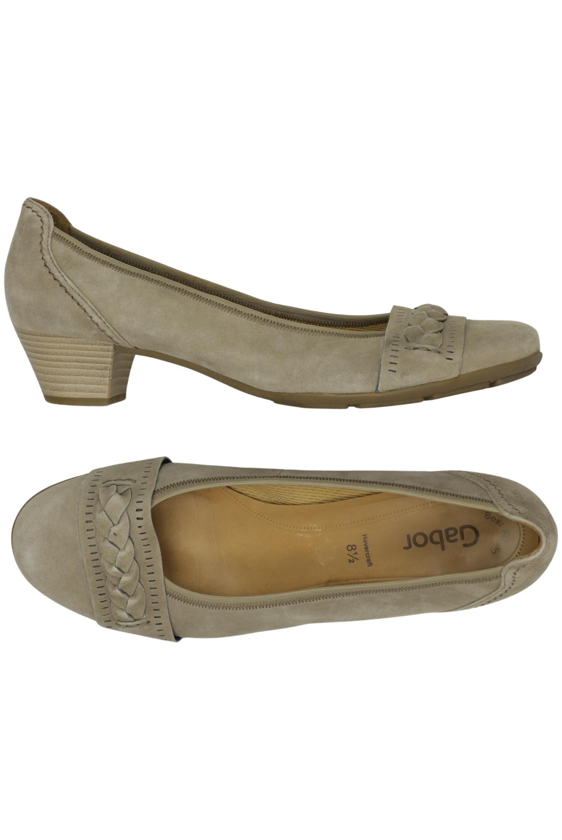 

Gabor Damen Pumps, beige, Gr. 8.5