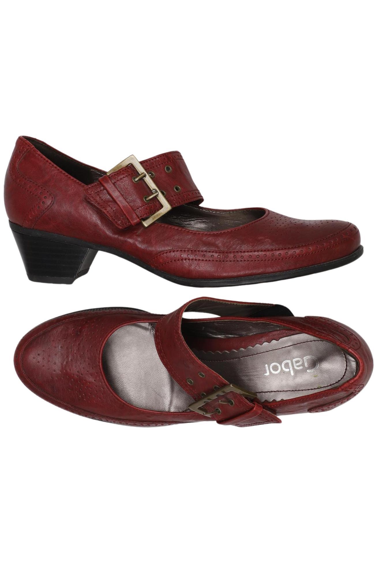 

Gabor Damen Pumps, rot, Gr. 4.5
