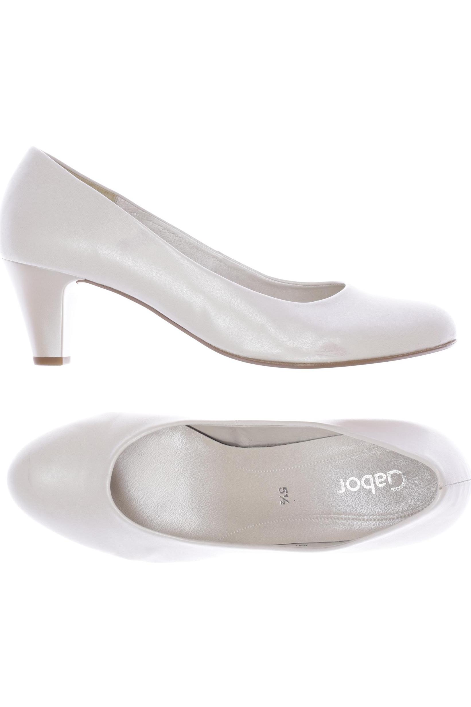 

Gabor Damen Pumps, weiß, Gr. 5.5