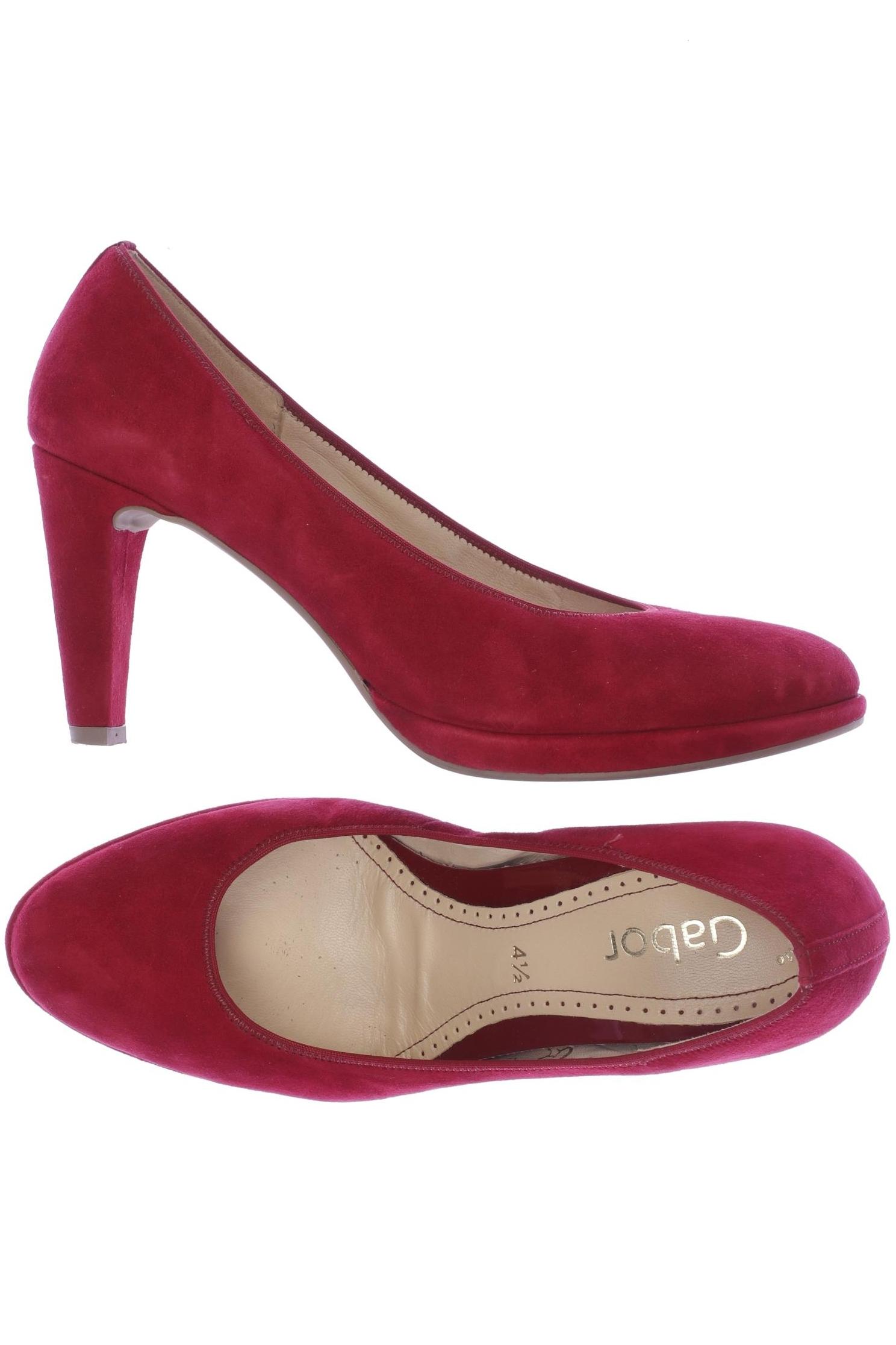 

Gabor Damen Pumps, rot, Gr. 4.5