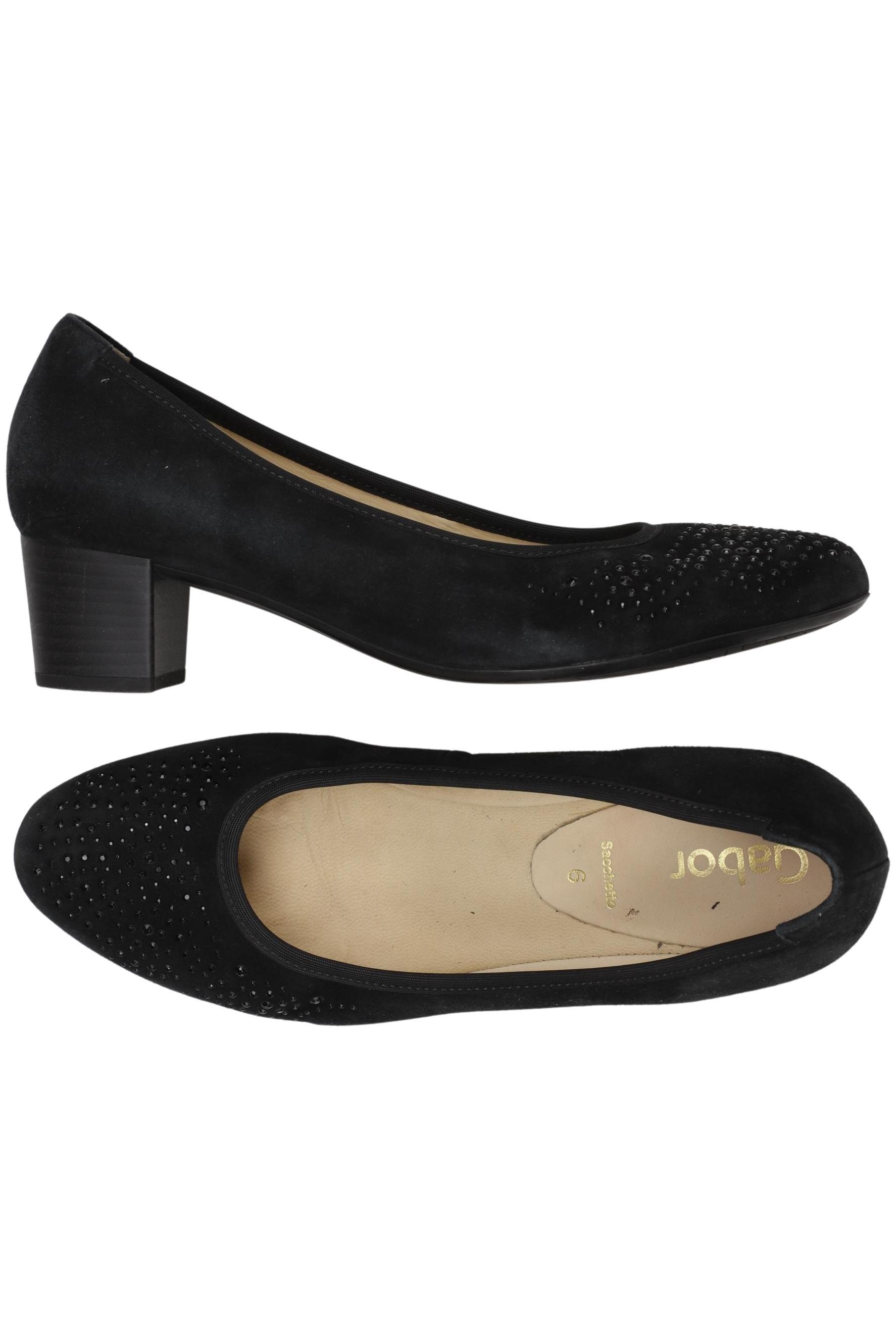 

Gabor Damen Pumps, schwarz, Gr. 6