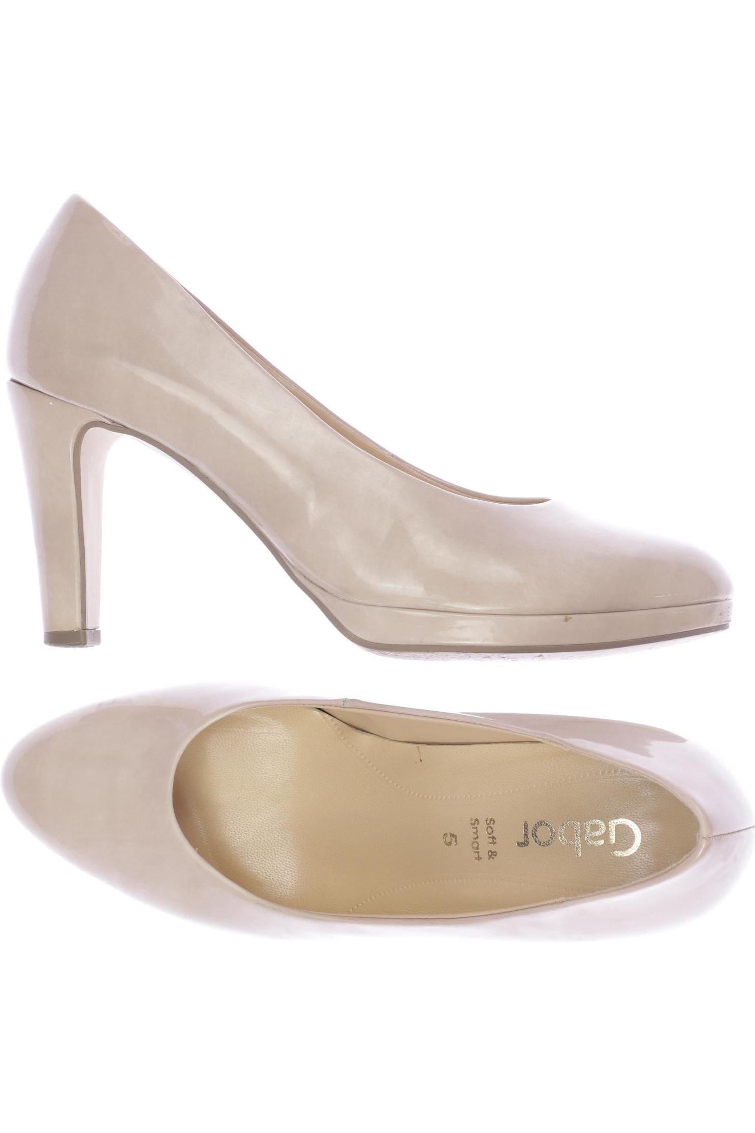 

Gabor Damen Pumps, beige, Gr. 5