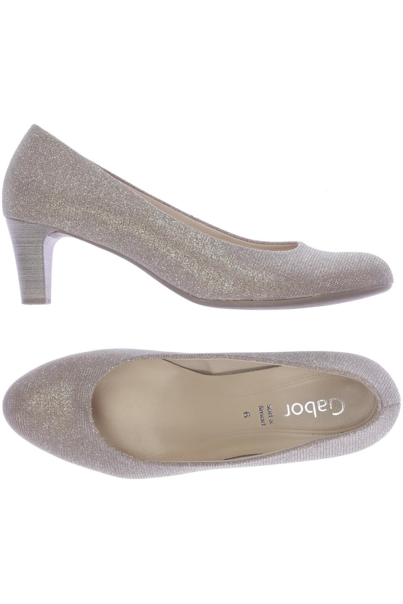 

Gabor Damen Pumps, beige, Gr. 6