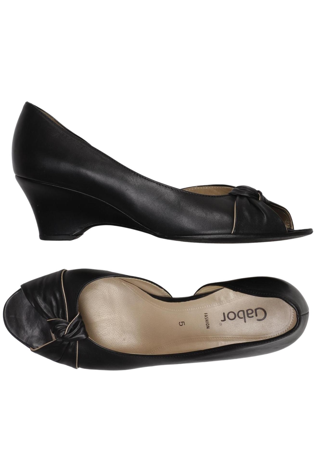 

Gabor Damen Pumps, schwarz, Gr. 5