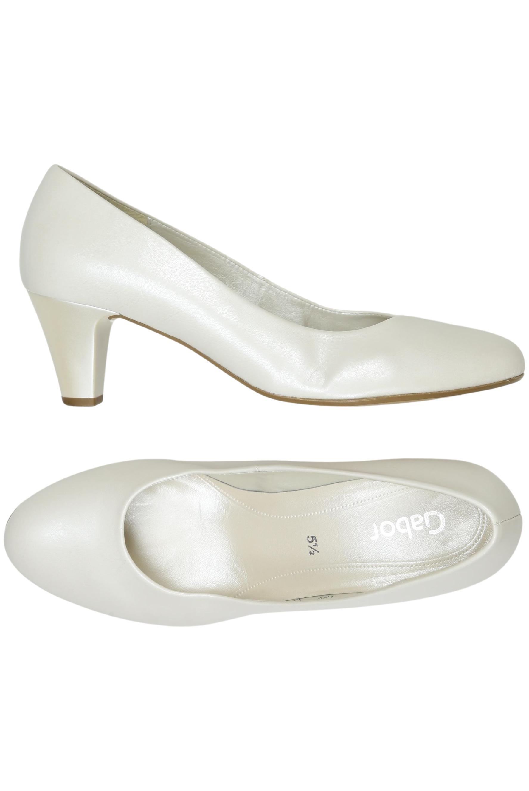 

Gabor Damen Pumps, weiß, Gr. 5.5