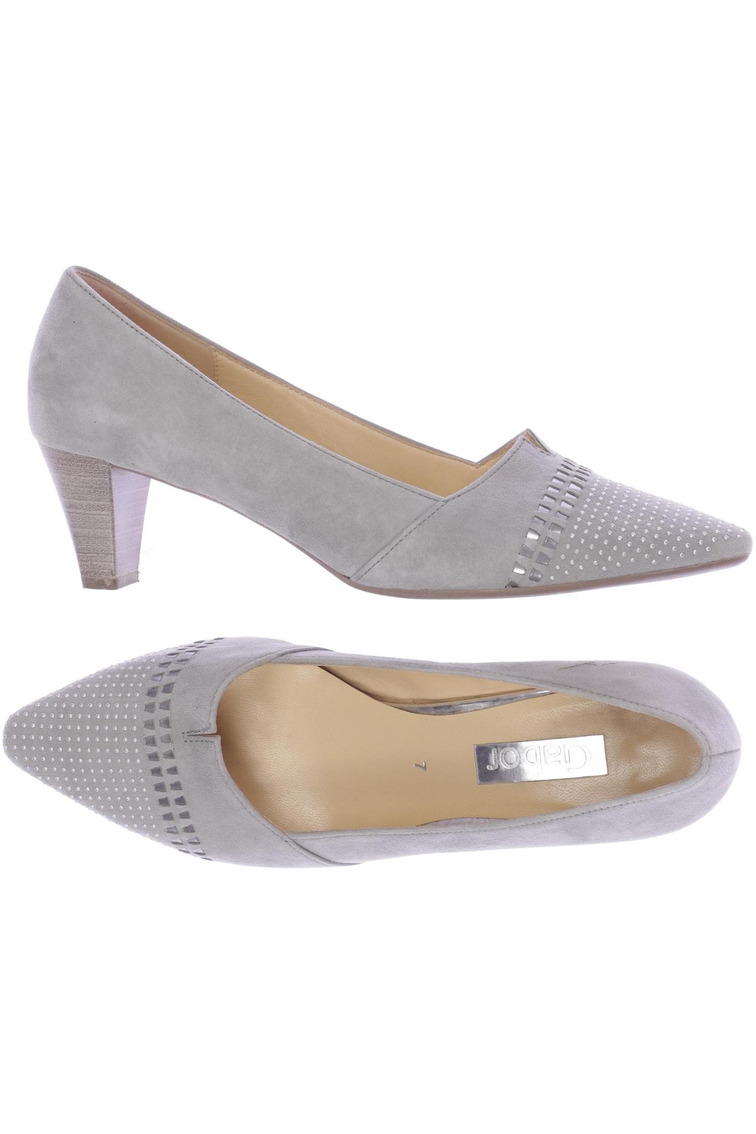 

Gabor Damen Pumps, grau, Gr. 7