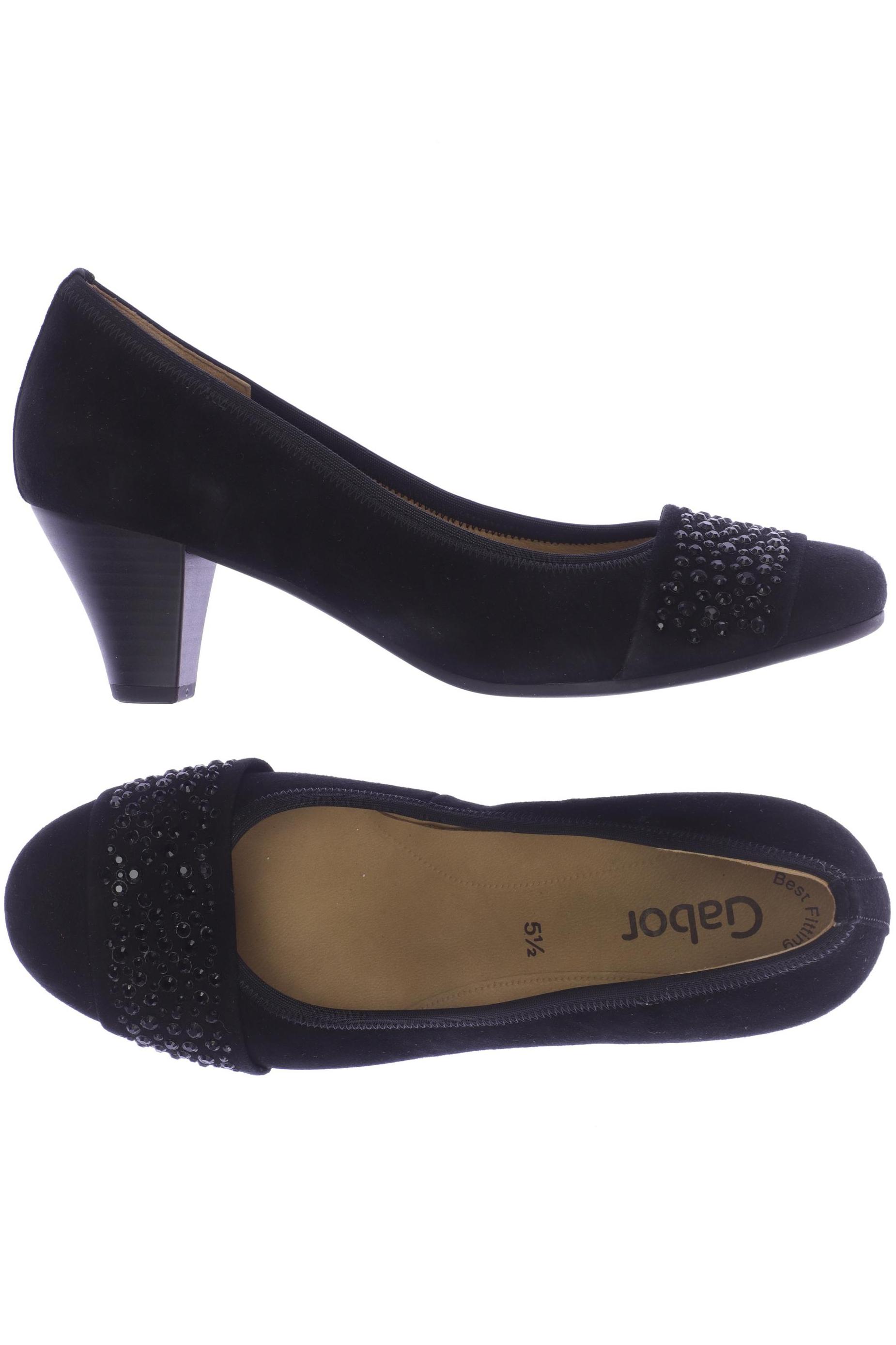 

Gabor Damen Pumps, schwarz, Gr. 5.5
