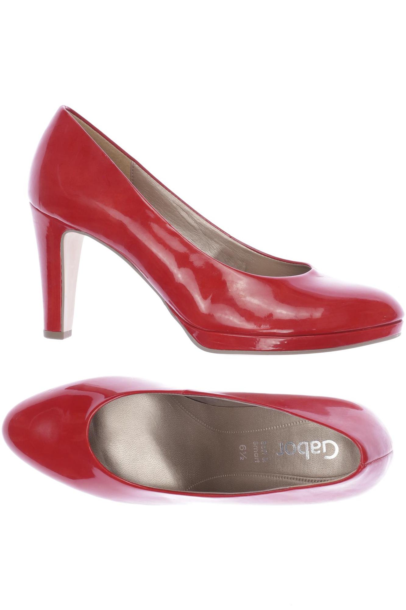 

Gabor Damen Pumps, rot, Gr. 6.5