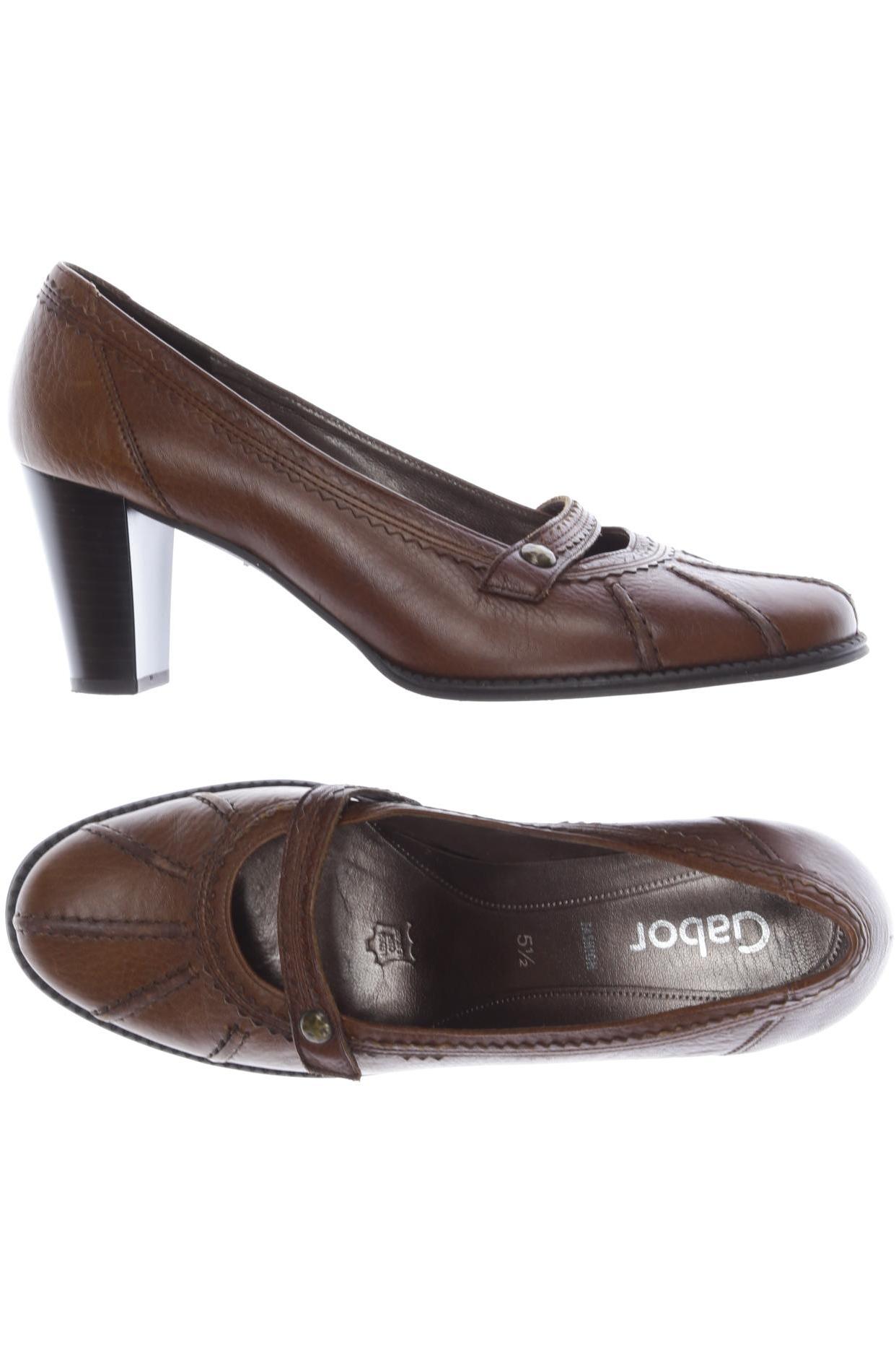 

Gabor Damen Pumps, braun, Gr. 5.5