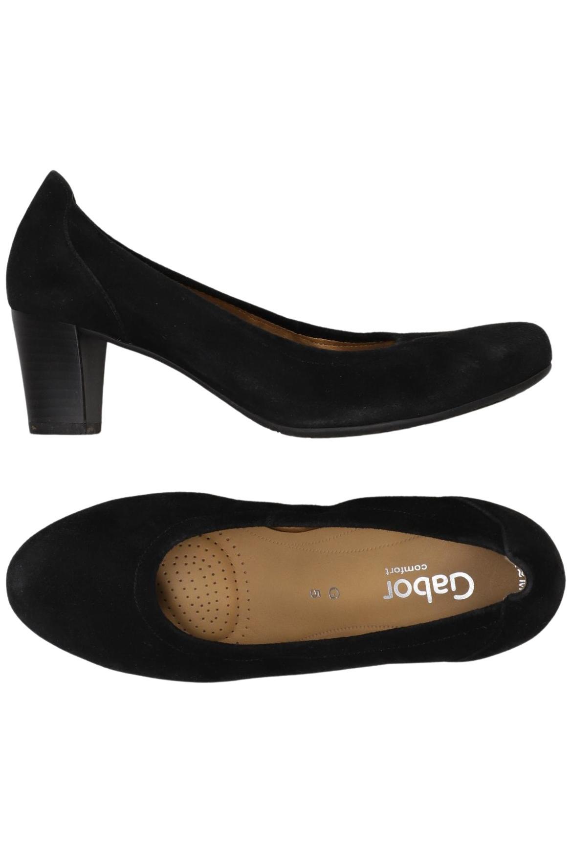 

Gabor Damen Pumps, schwarz, Gr. 5