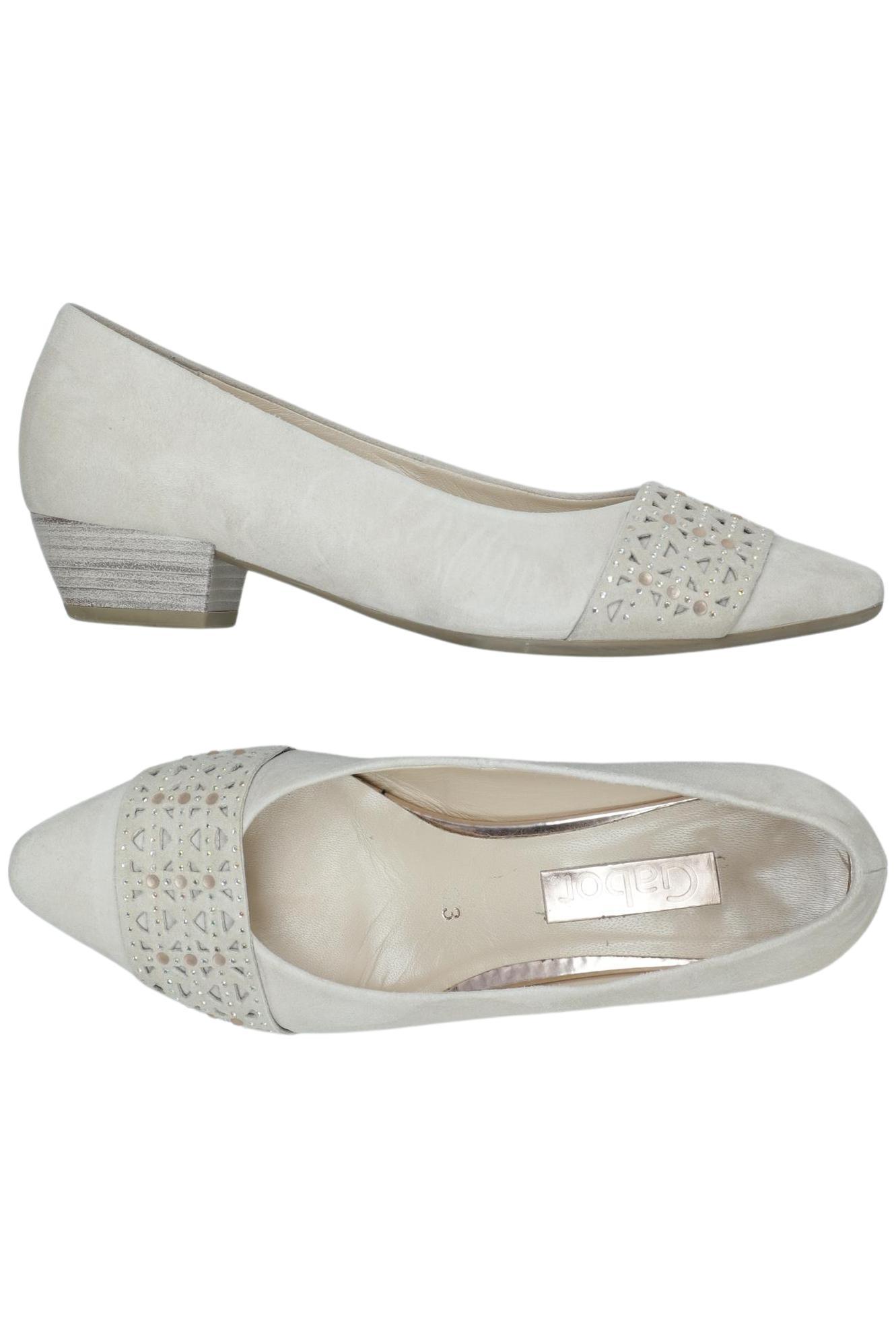 

Gabor Damen Pumps, cremeweiß, Gr. 3
