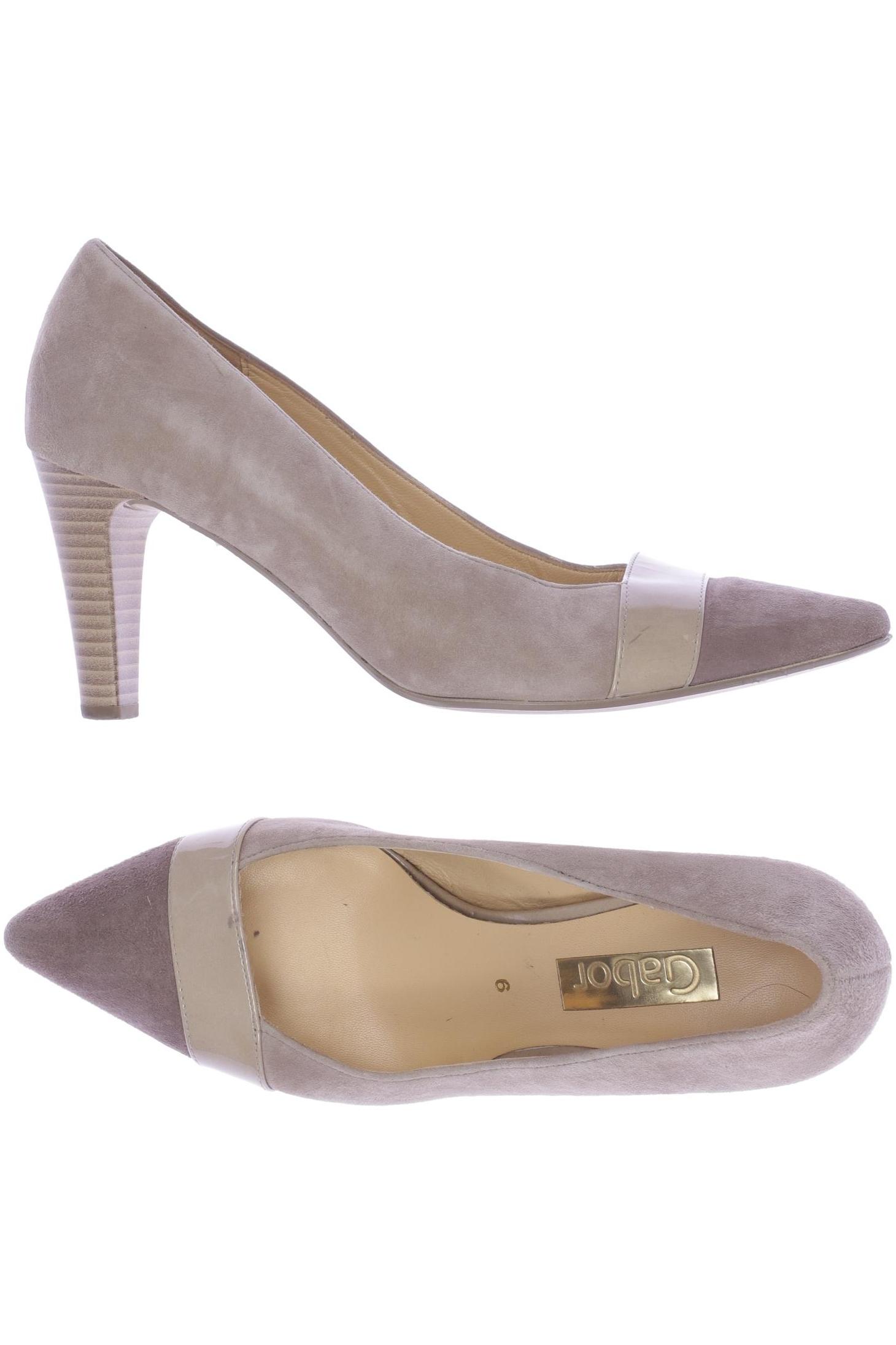 

Gabor Damen Pumps, beige, Gr. 6