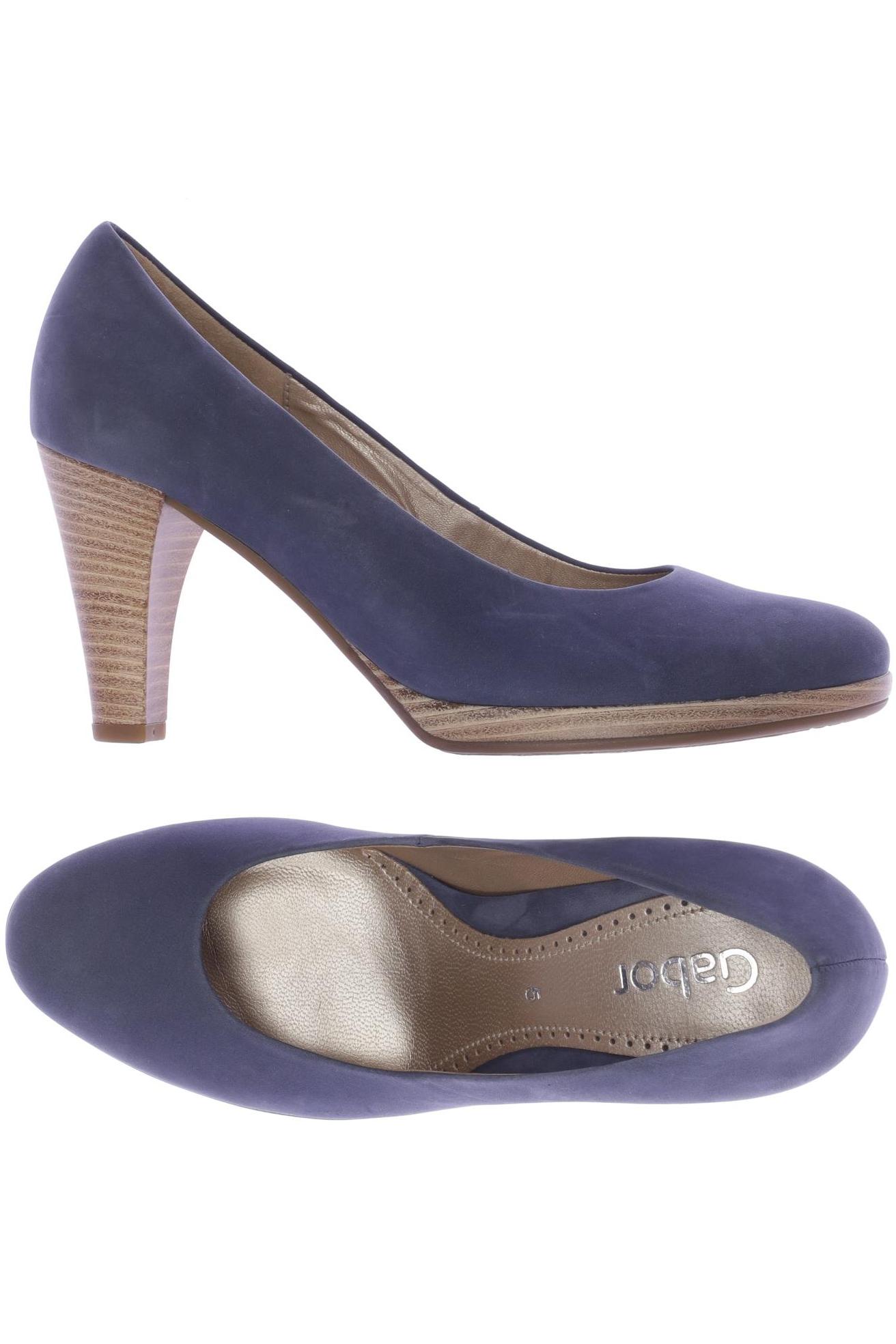 

Gabor Damen Pumps, blau, Gr. 5
