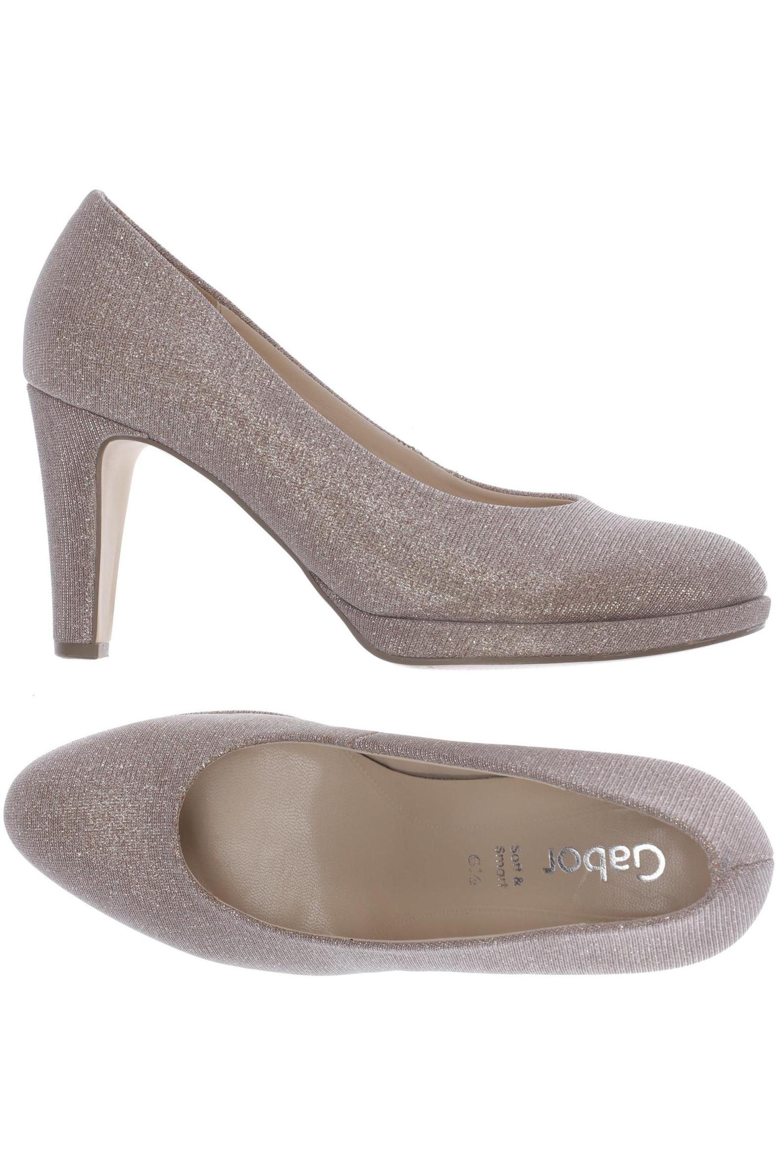 

Gabor Damen Pumps, beige, Gr. 6.5