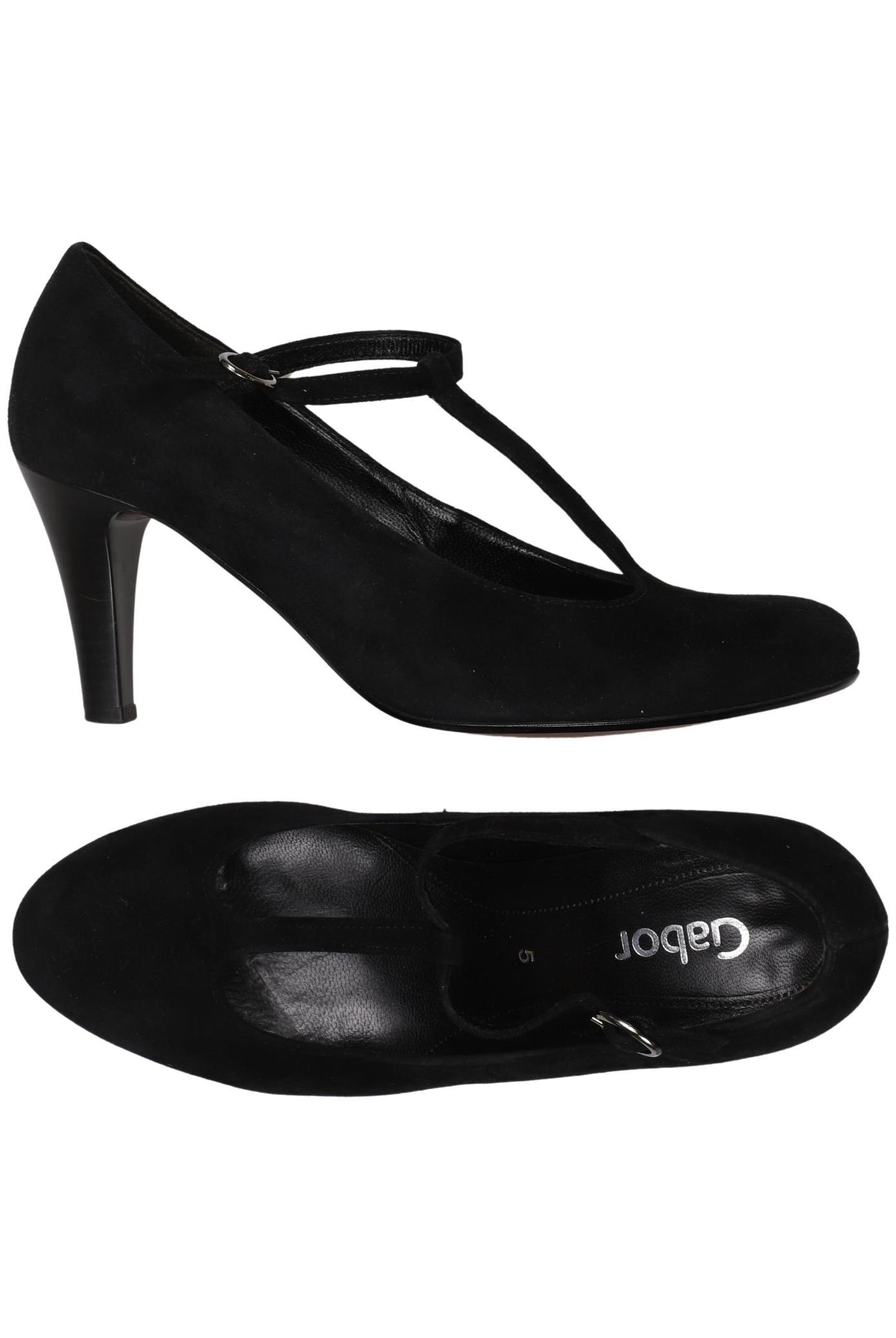 

Gabor Damen Pumps, schwarz, Gr. 5