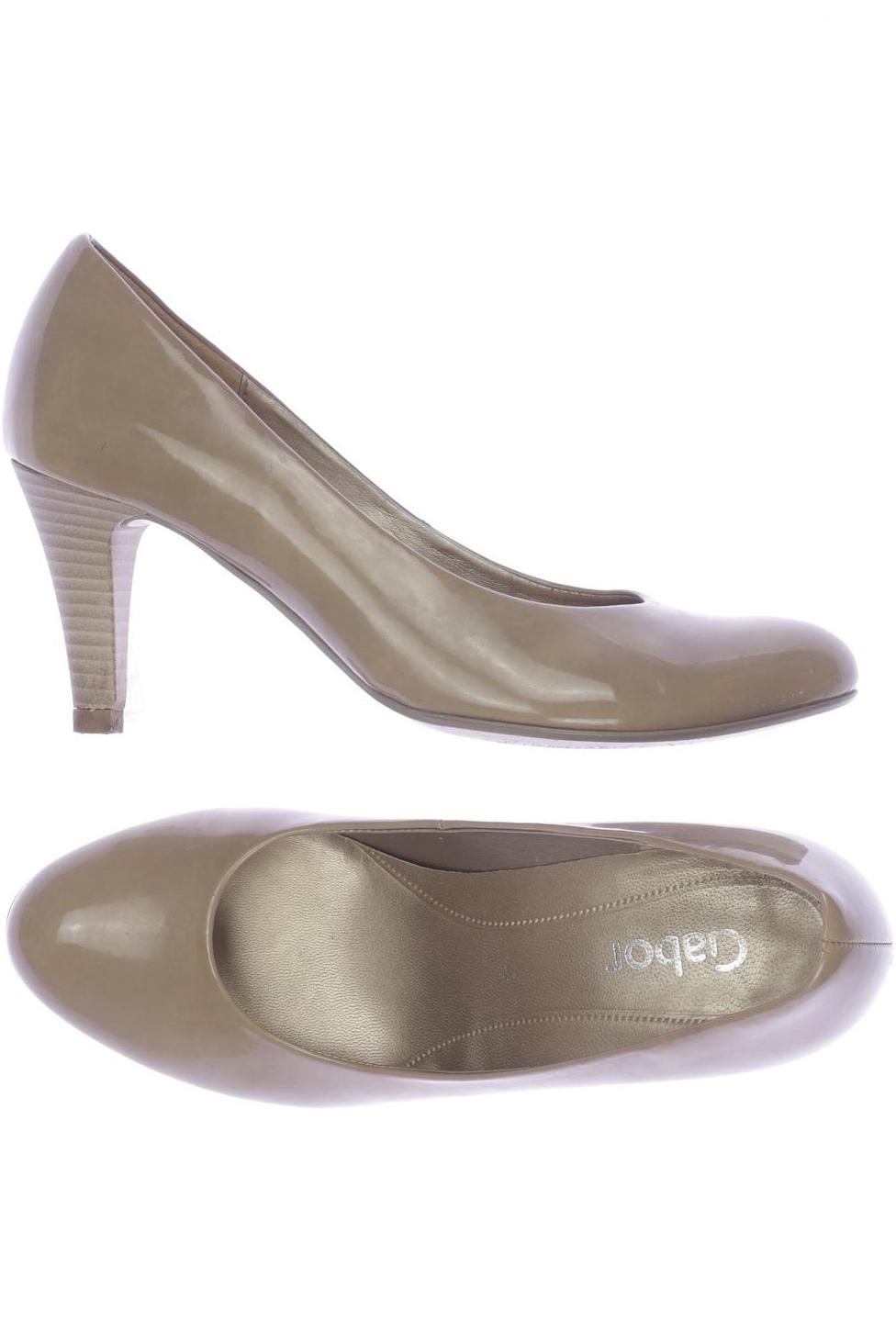 

Gabor Damen Pumps, beige, Gr. 4