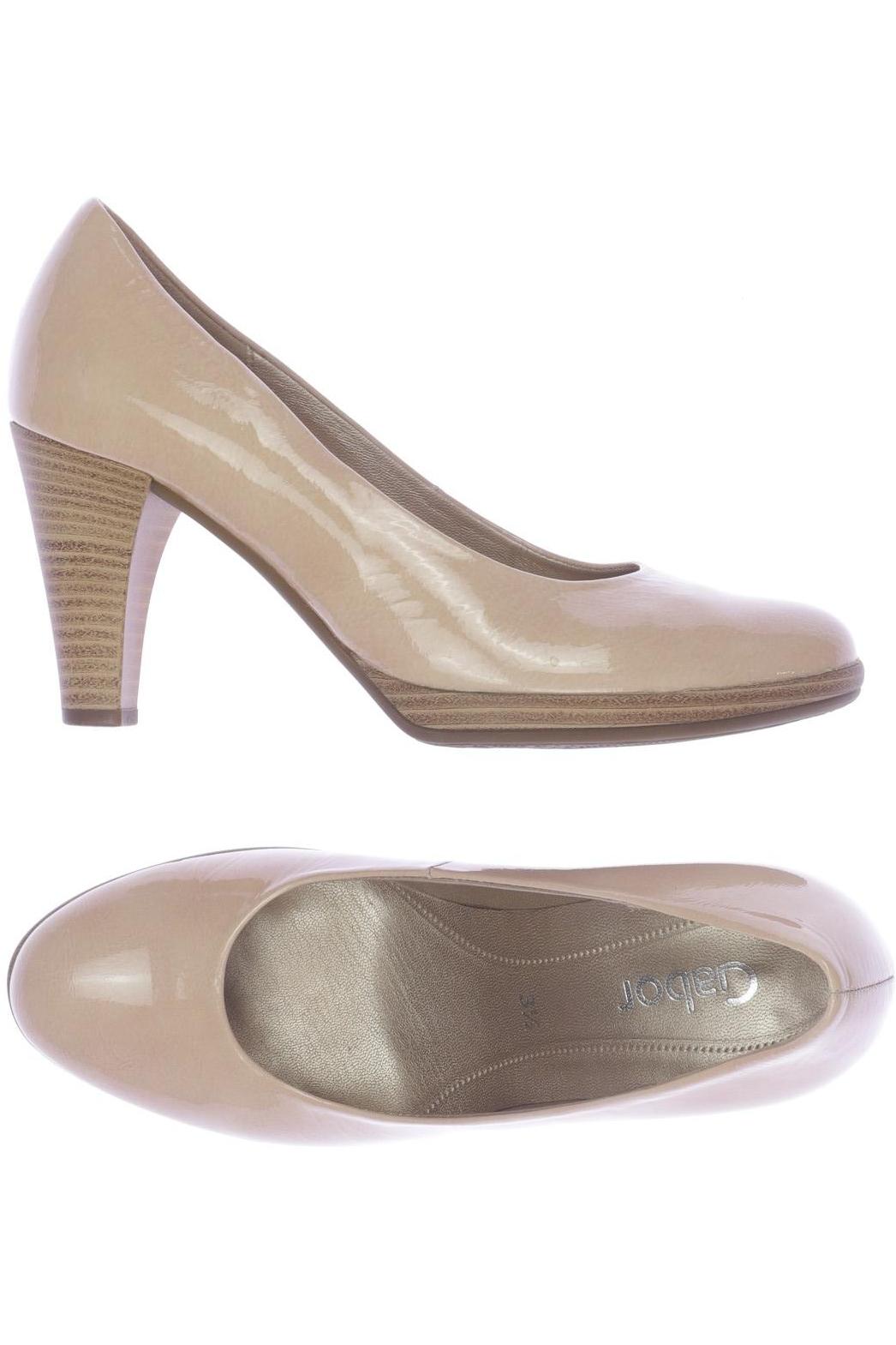 

Gabor Damen Pumps, beige, Gr. 3.5
