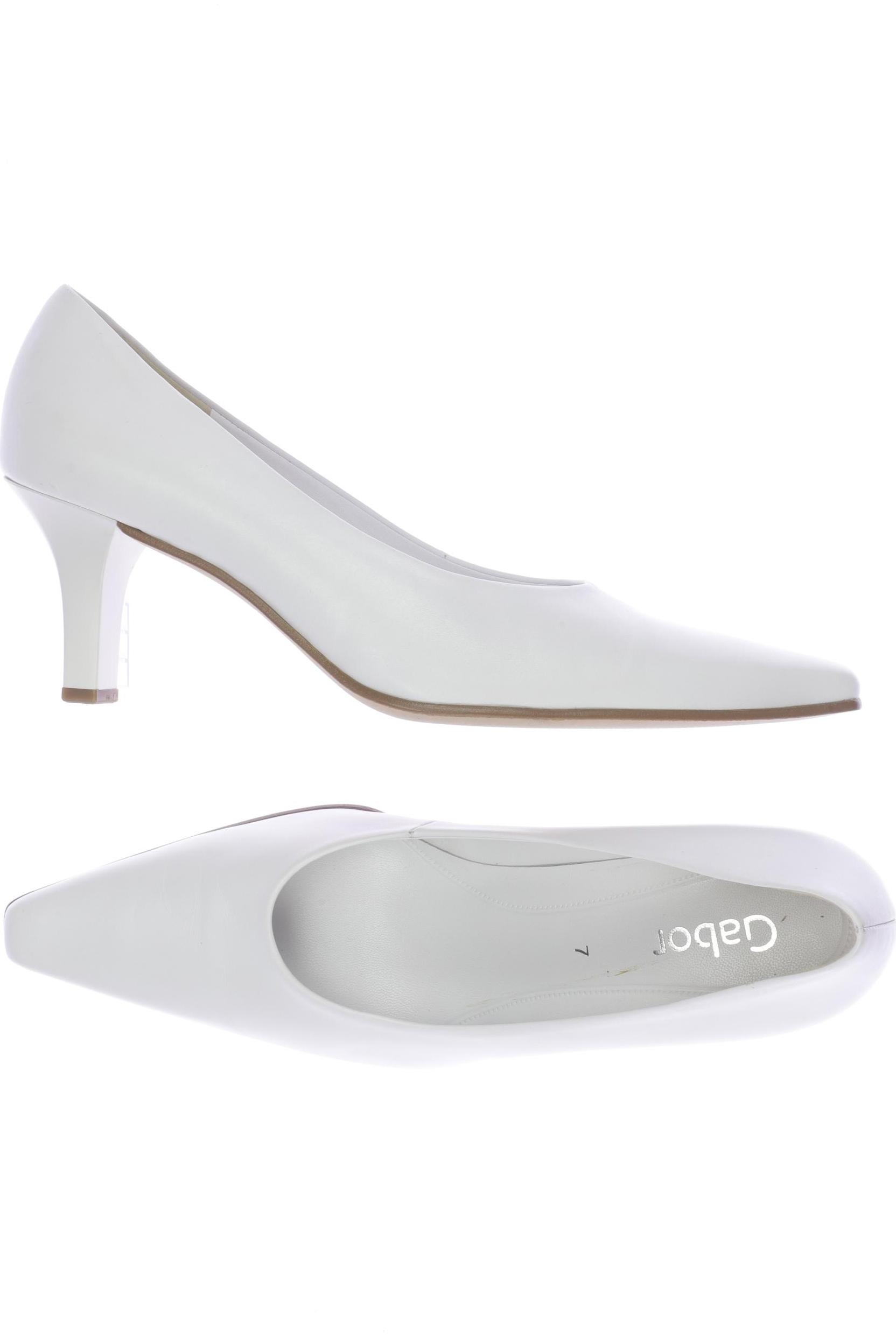 

Gabor Damen Pumps, weiß, Gr. 7