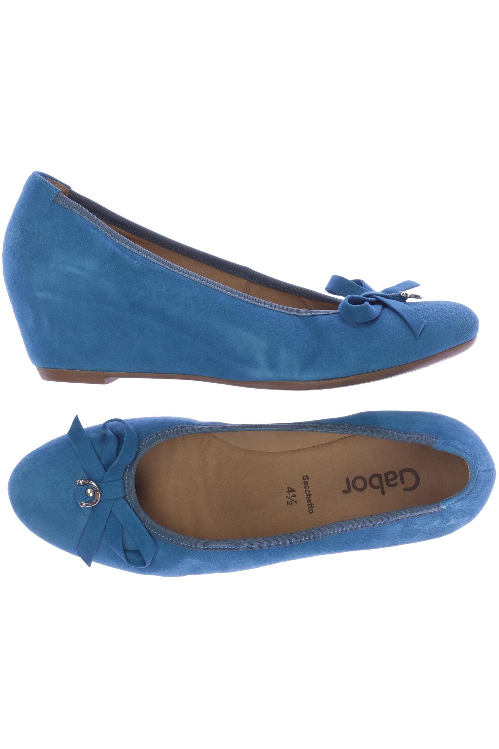 

Gabor Damen Pumps, blau, Gr. 4.5