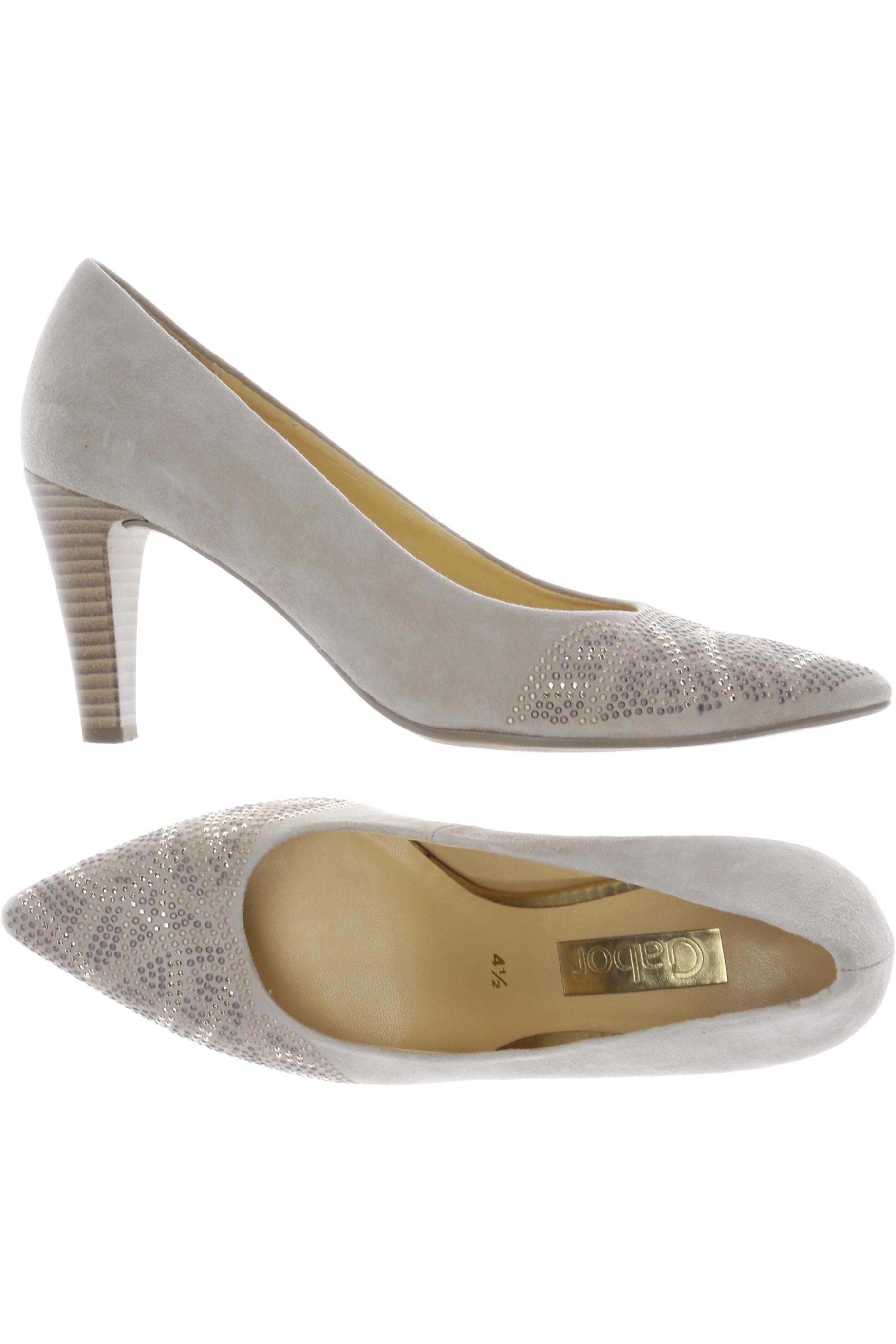 

Gabor Damen Pumps, beige, Gr. 4.5