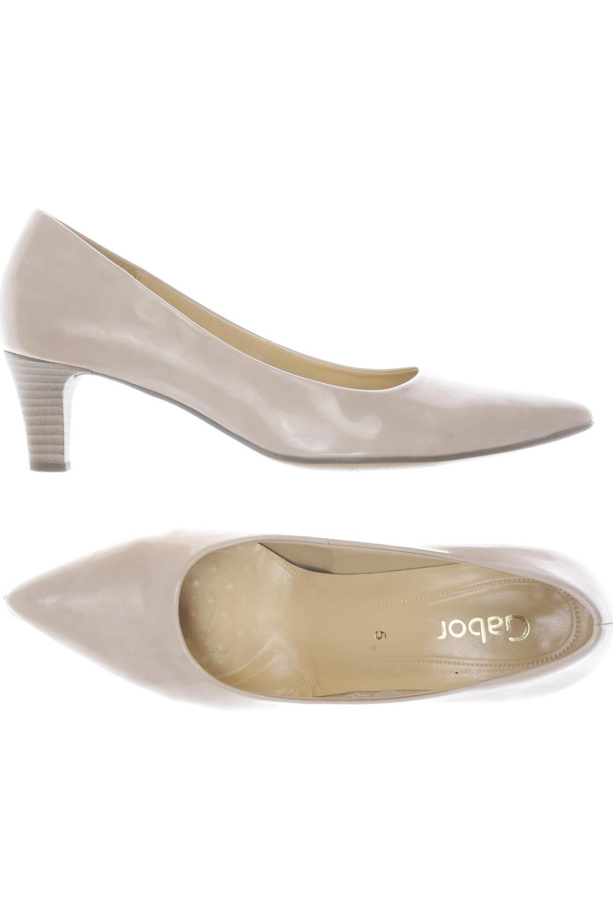 

Gabor Damen Pumps, beige, Gr. 5