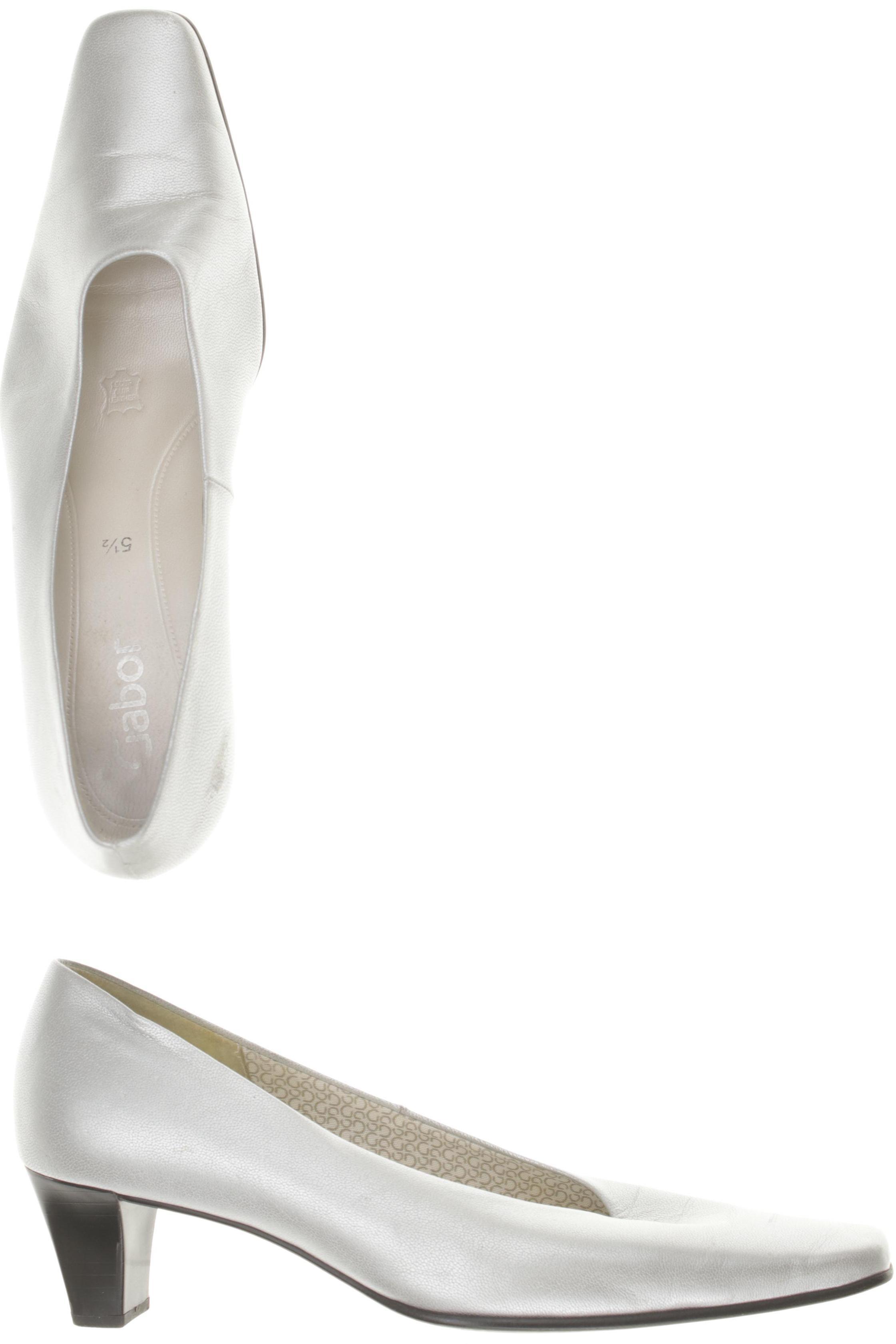 

Gabor Damen Pumps, silber, Gr. 5.5
