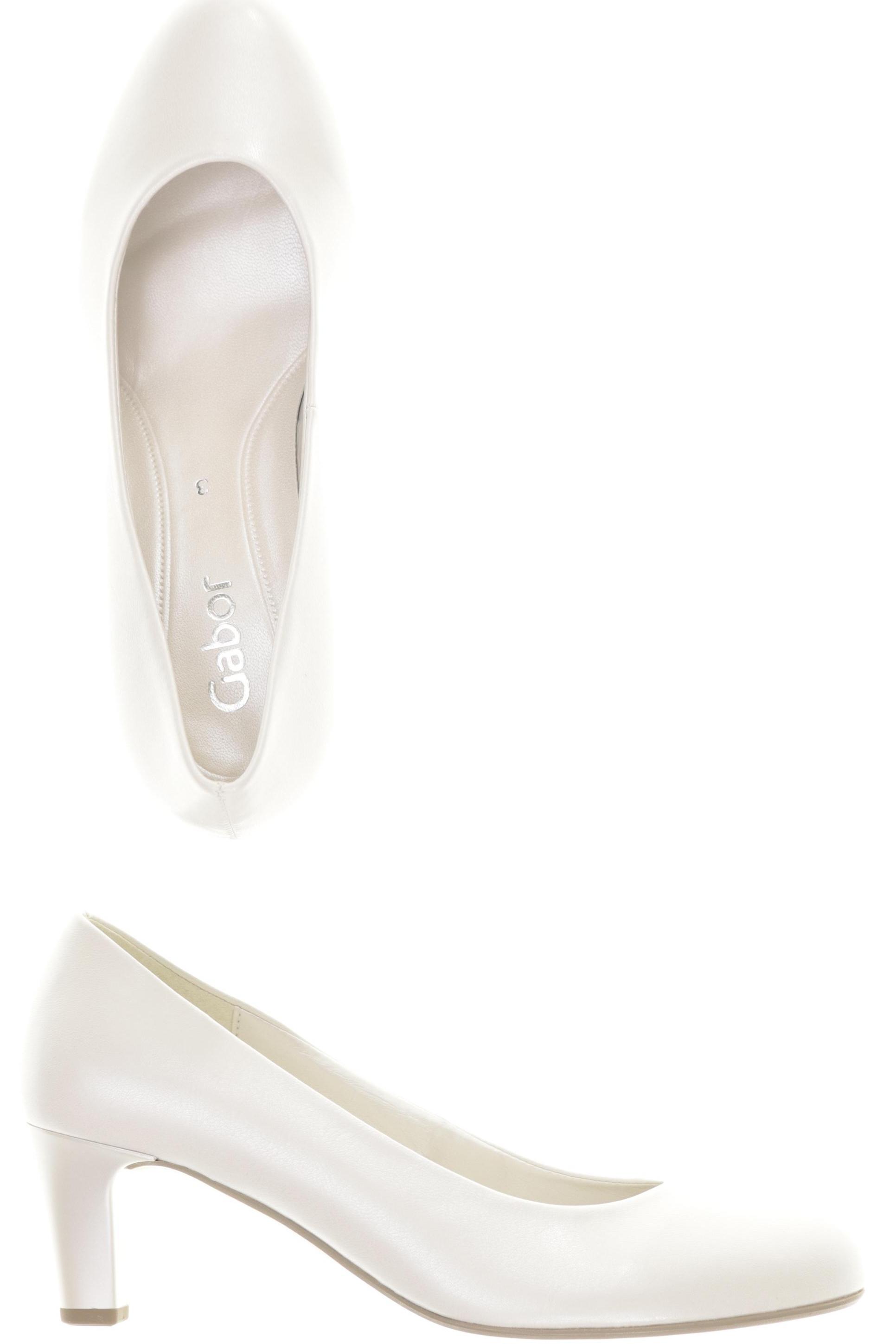 

Gabor Damen Pumps, weiß, Gr. 3