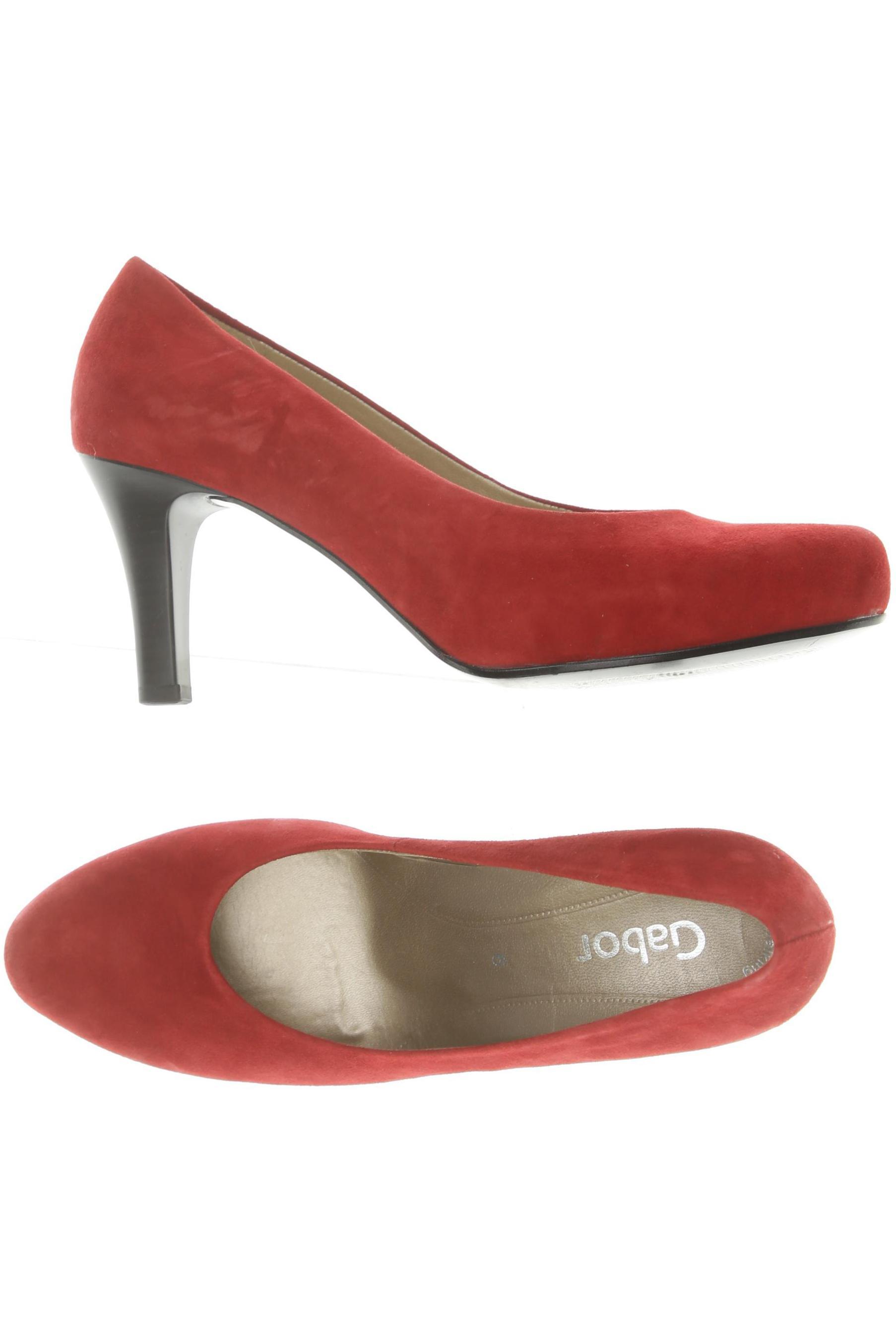 

Gabor Damen Pumps, rot, Gr. 6
