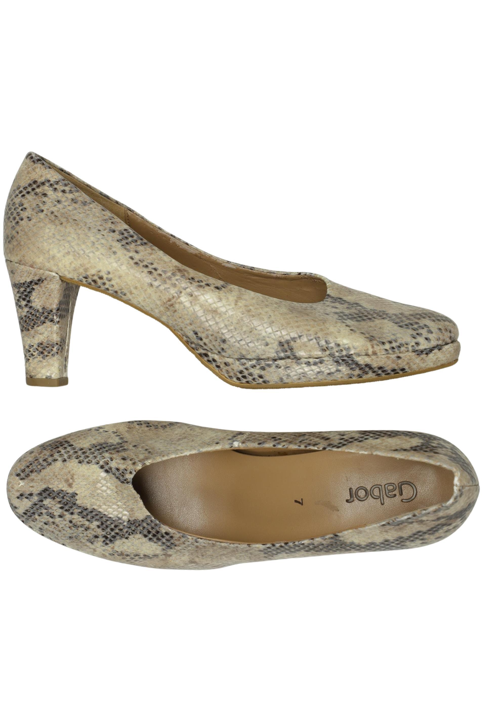 

Gabor Damen Pumps, beige, Gr. 7