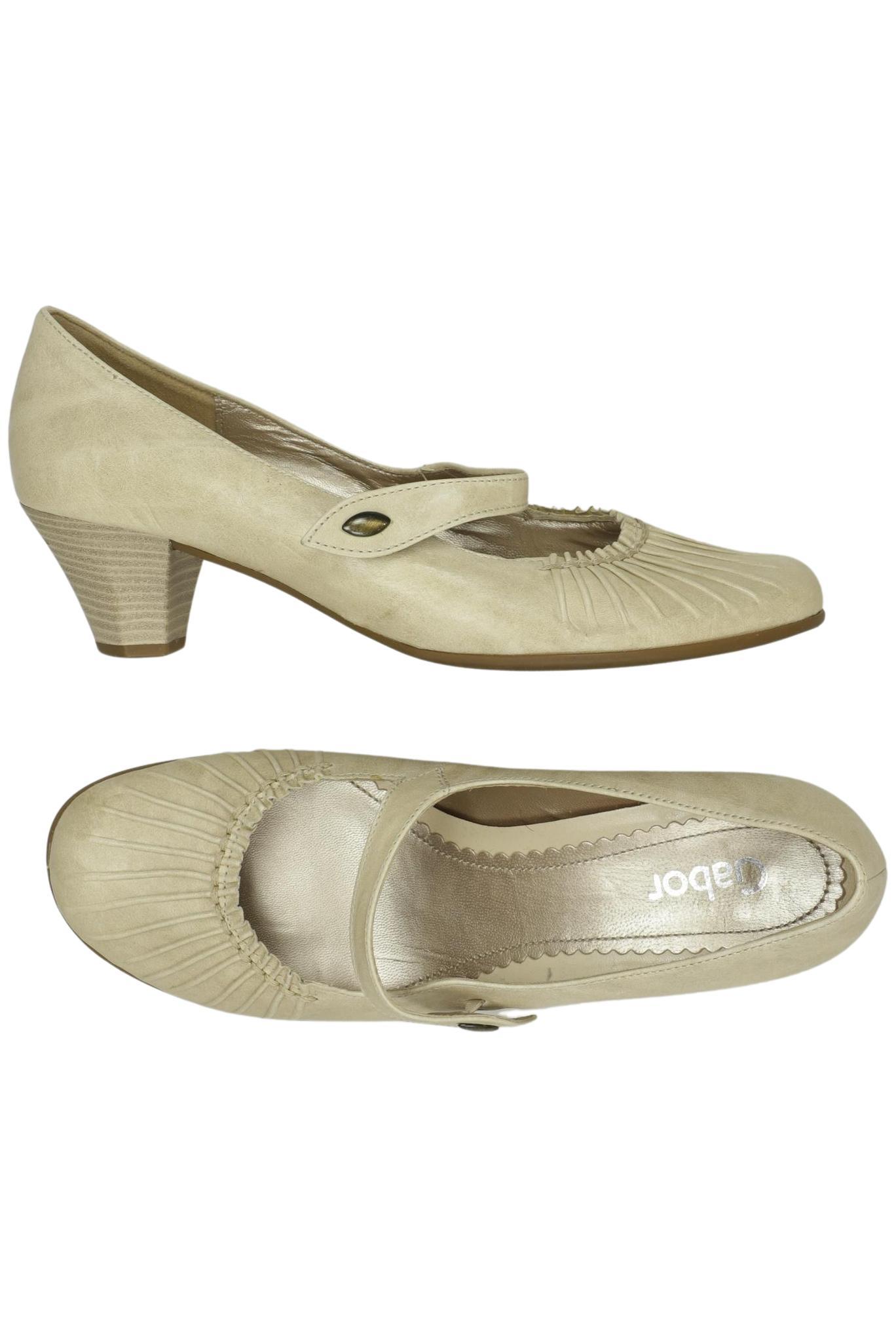 

Gabor Damen Pumps, beige, Gr. 7.5