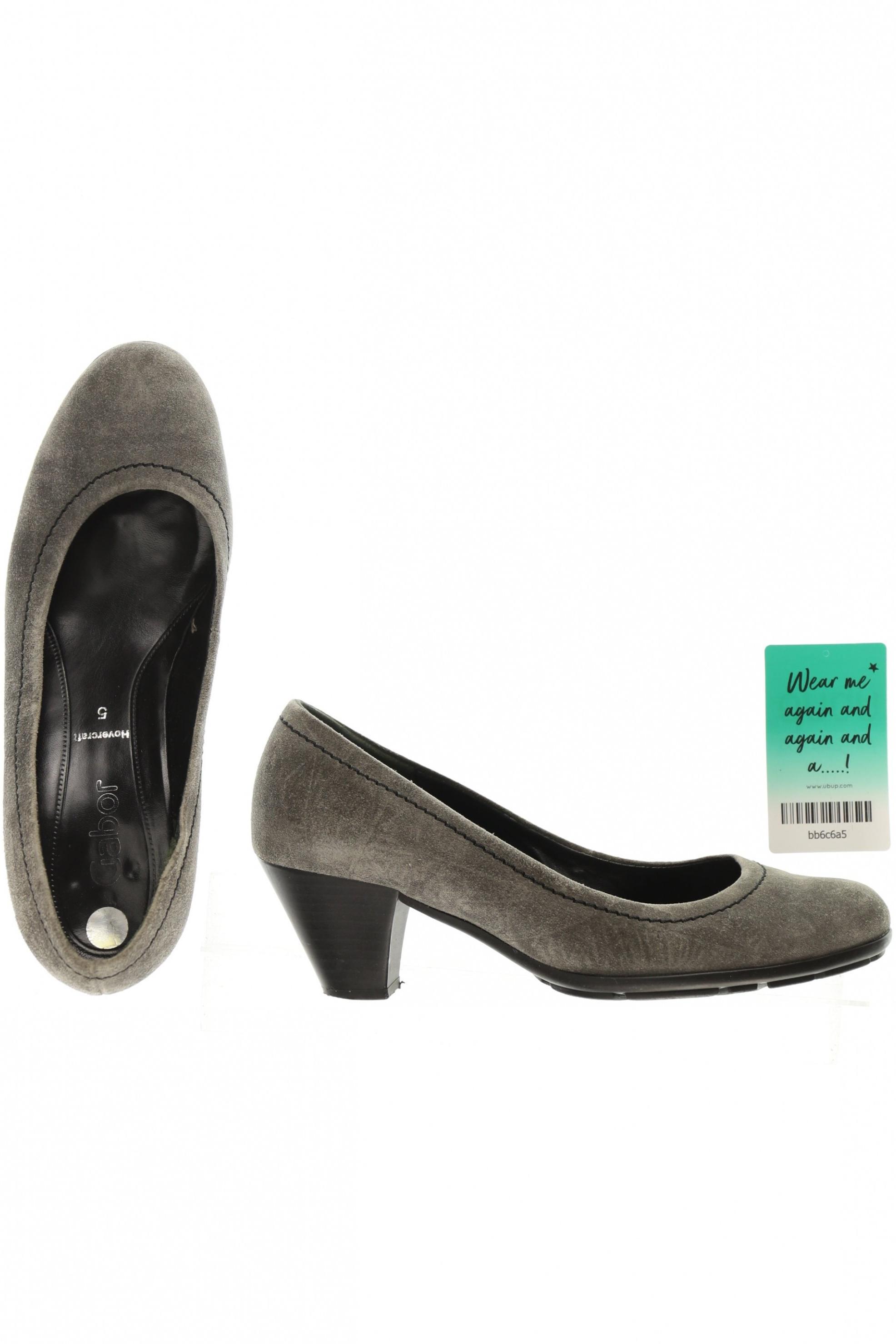 

Gabor Damen Pumps, grau, Gr. 5