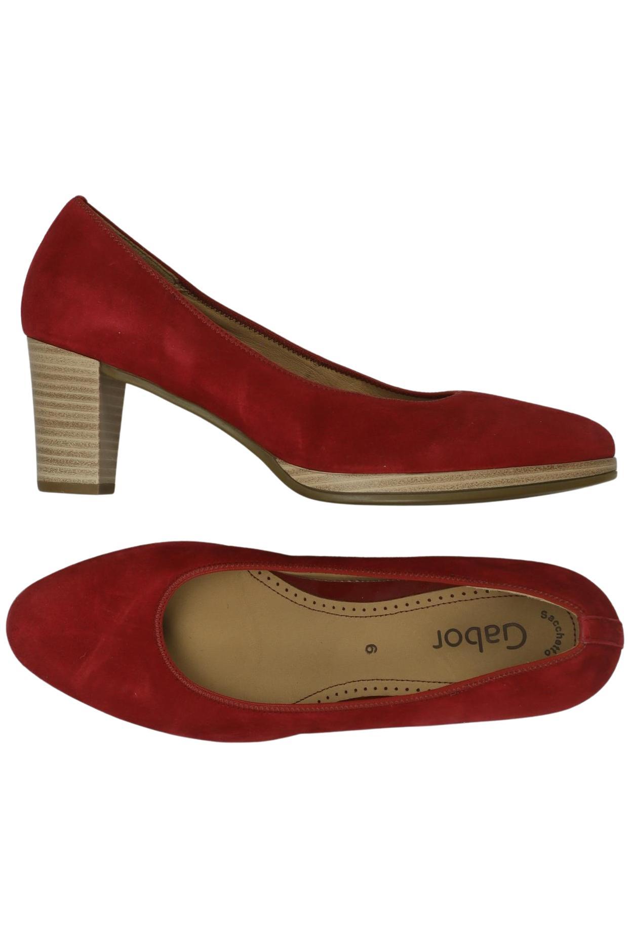 

Gabor Damen Pumps, rot, Gr. 6