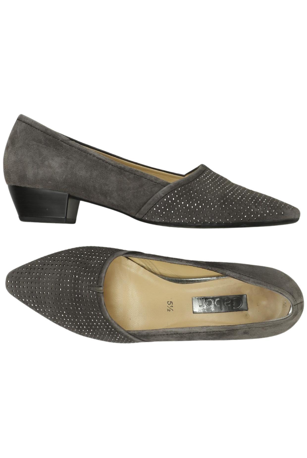 

Gabor Damen Pumps, grau, Gr. 5.5