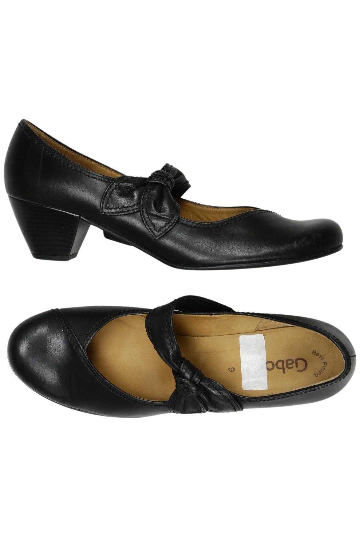 

Gabor Damen Pumps, schwarz, Gr. 9