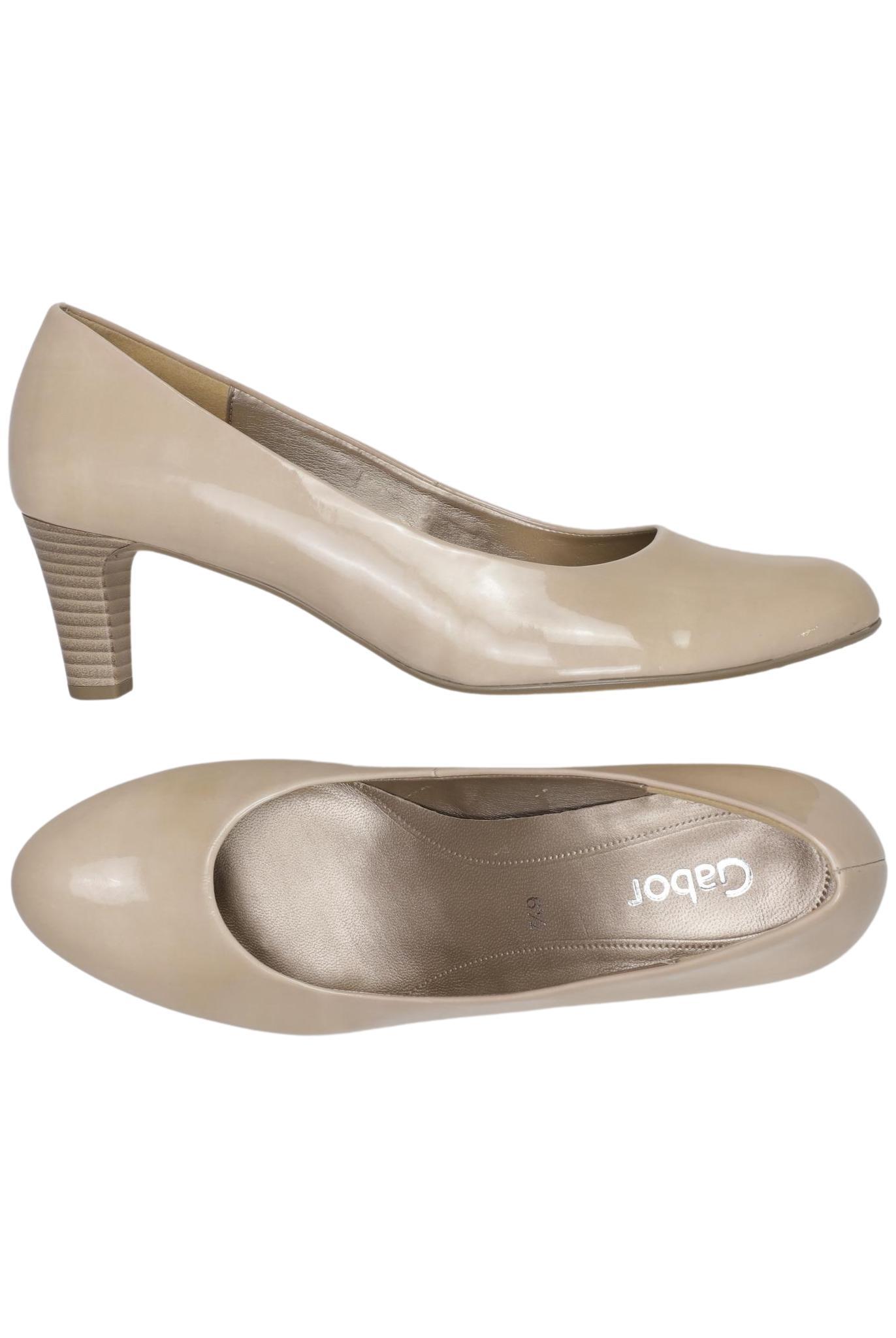 

Gabor Damen Pumps, beige, Gr. 6.5