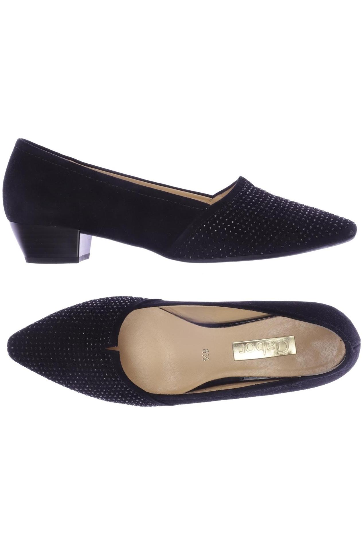 

Gabor Damen Pumps, schwarz, Gr. 6.5