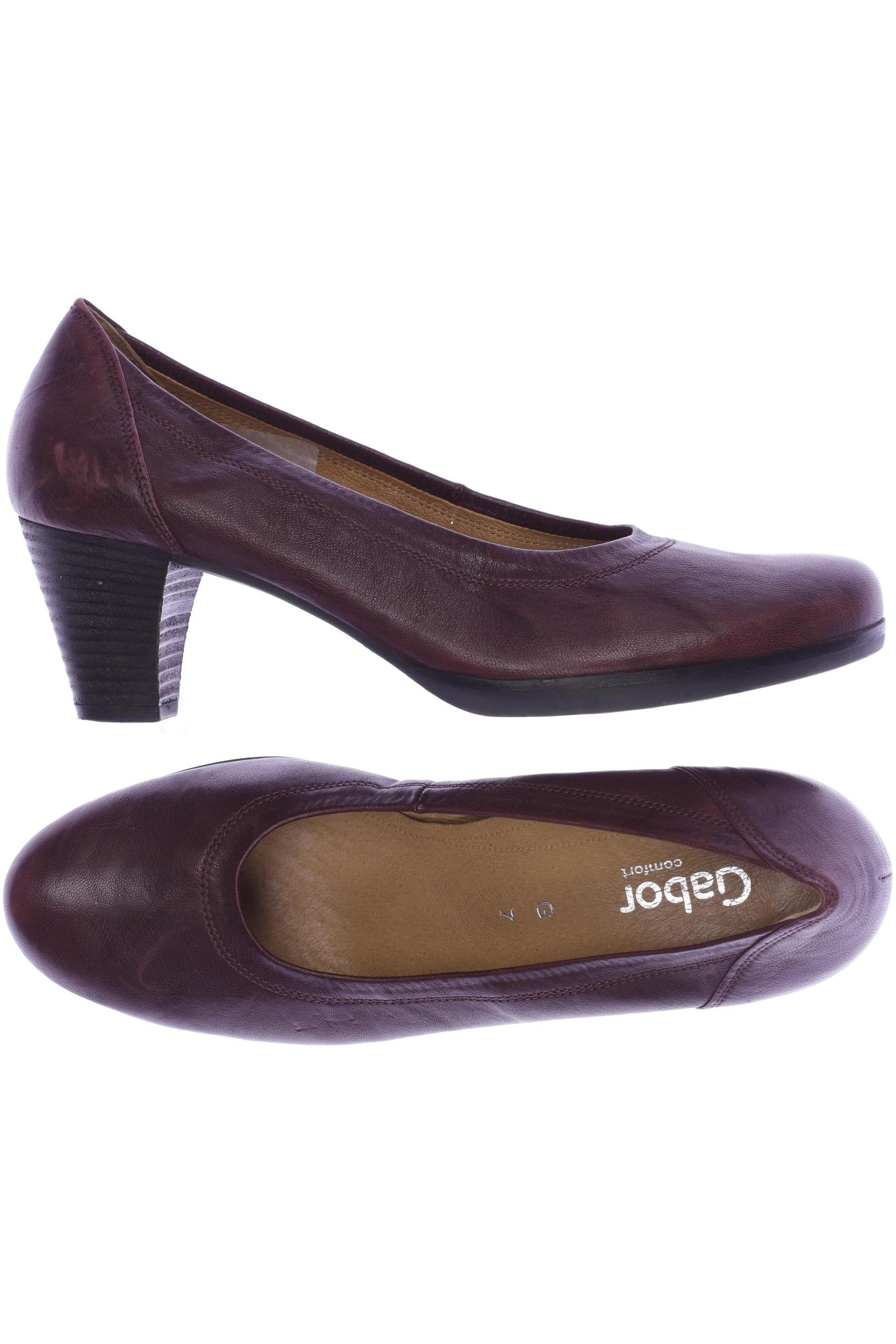 

Gabor Damen Pumps, bordeaux, Gr. 7
