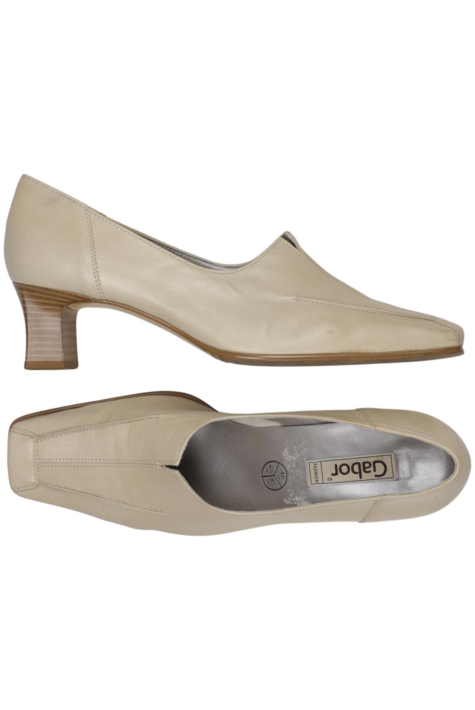 

Gabor Damen Pumps, beige, Gr. 40