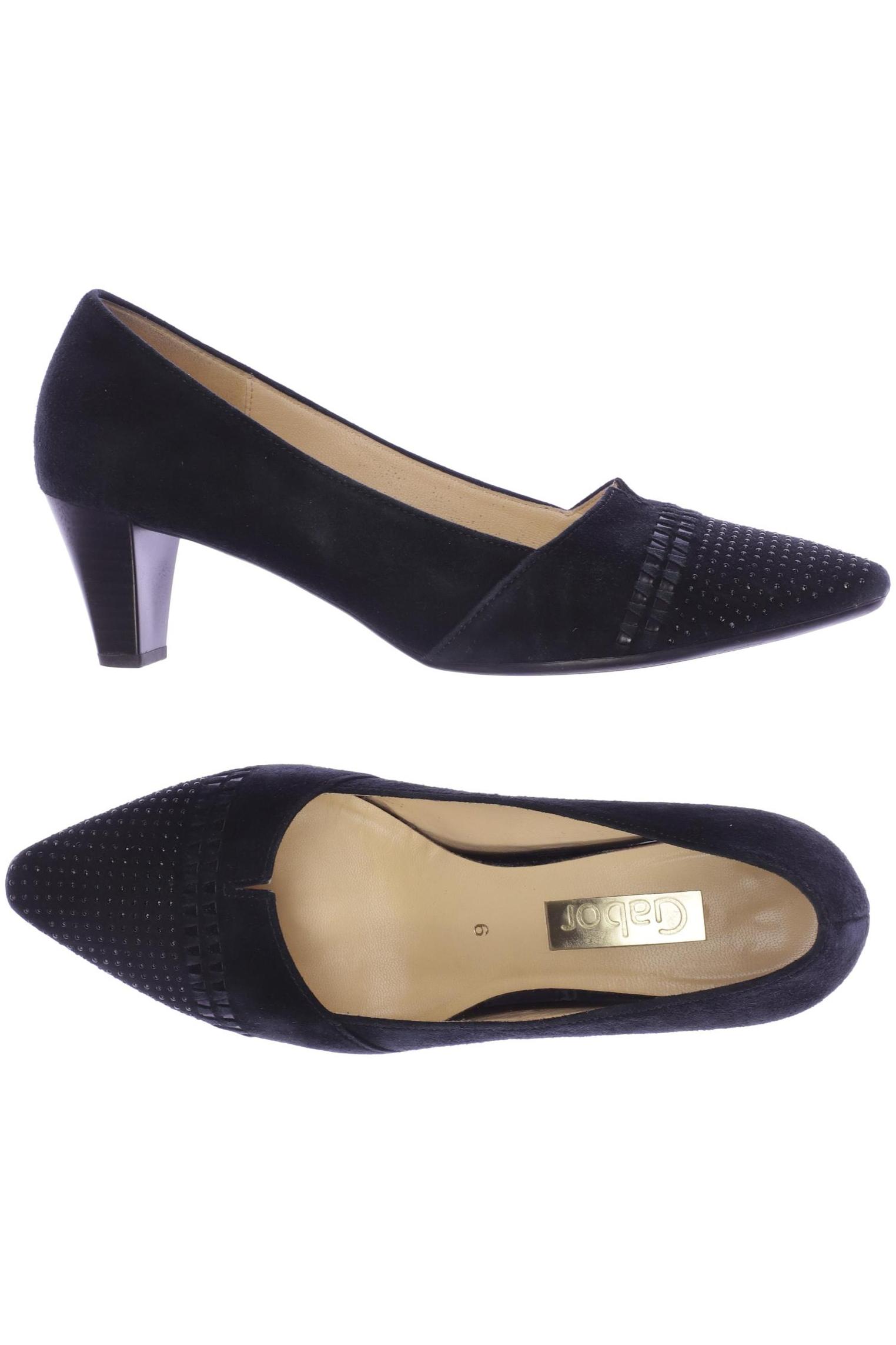 

Gabor Damen Pumps, schwarz, Gr. 6