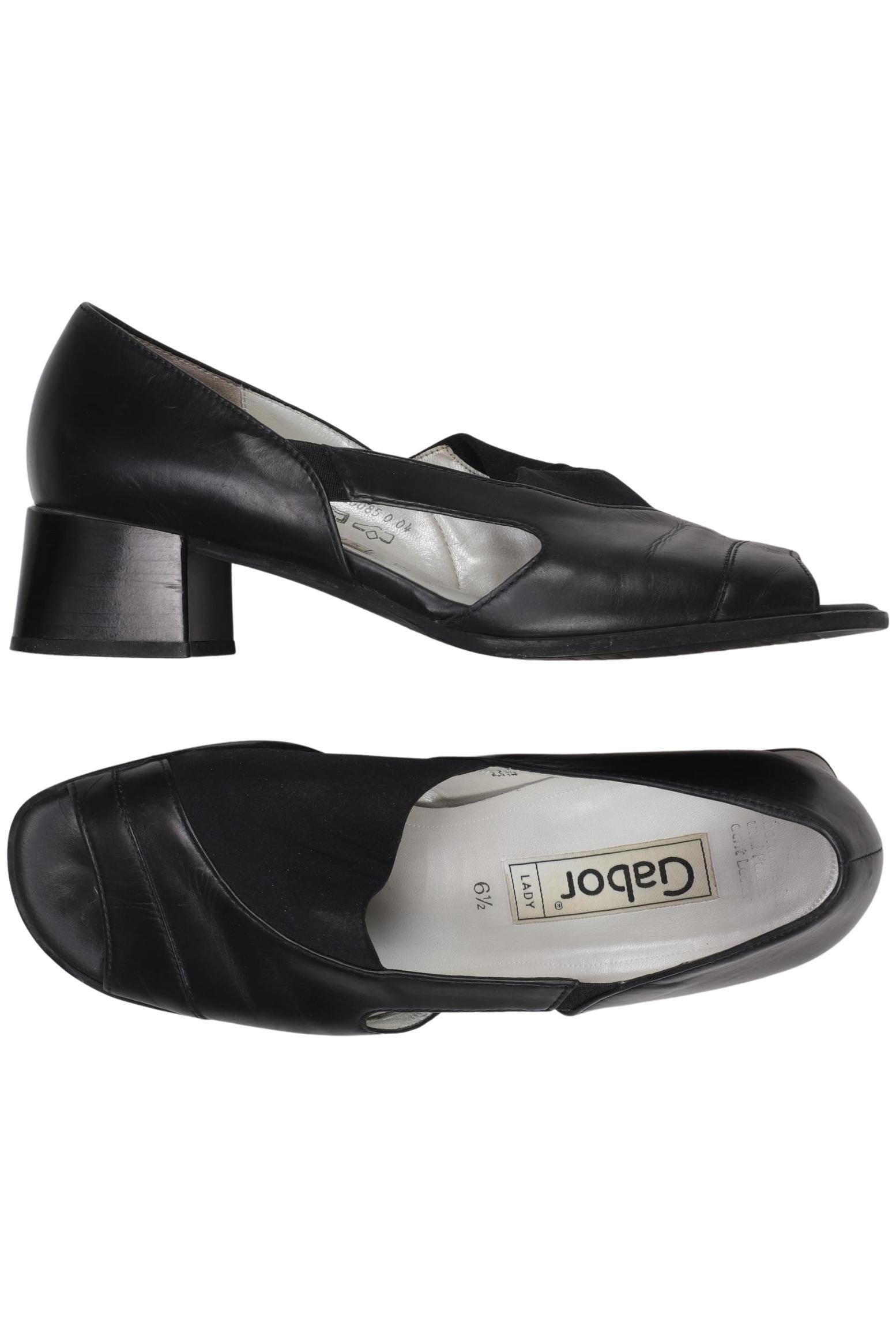 

Gabor Damen Pumps, schwarz, Gr. 6.5