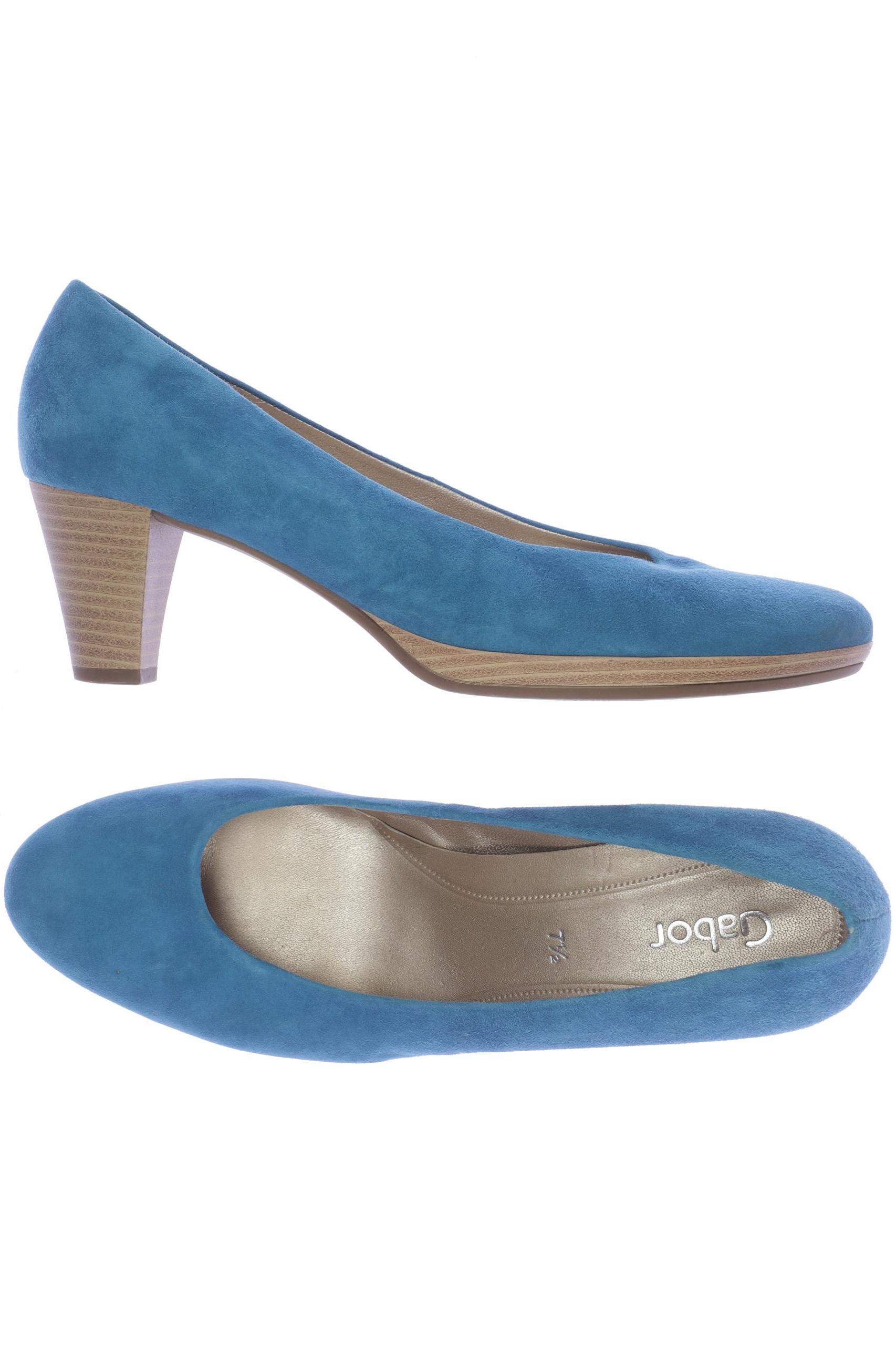 

Gabor Damen Pumps, blau, Gr. 7.5