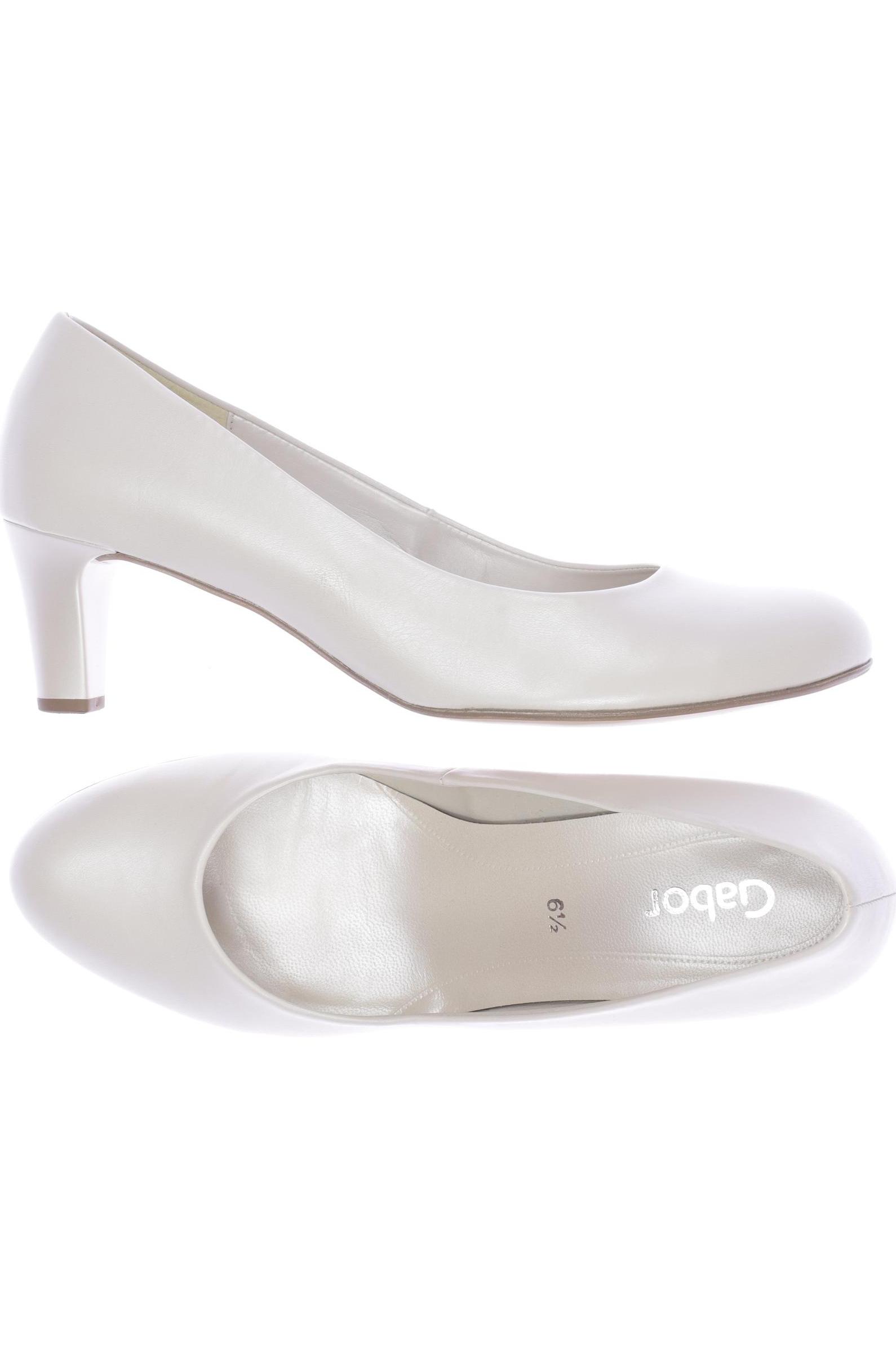 

Gabor Damen Pumps, weiß, Gr. 6
