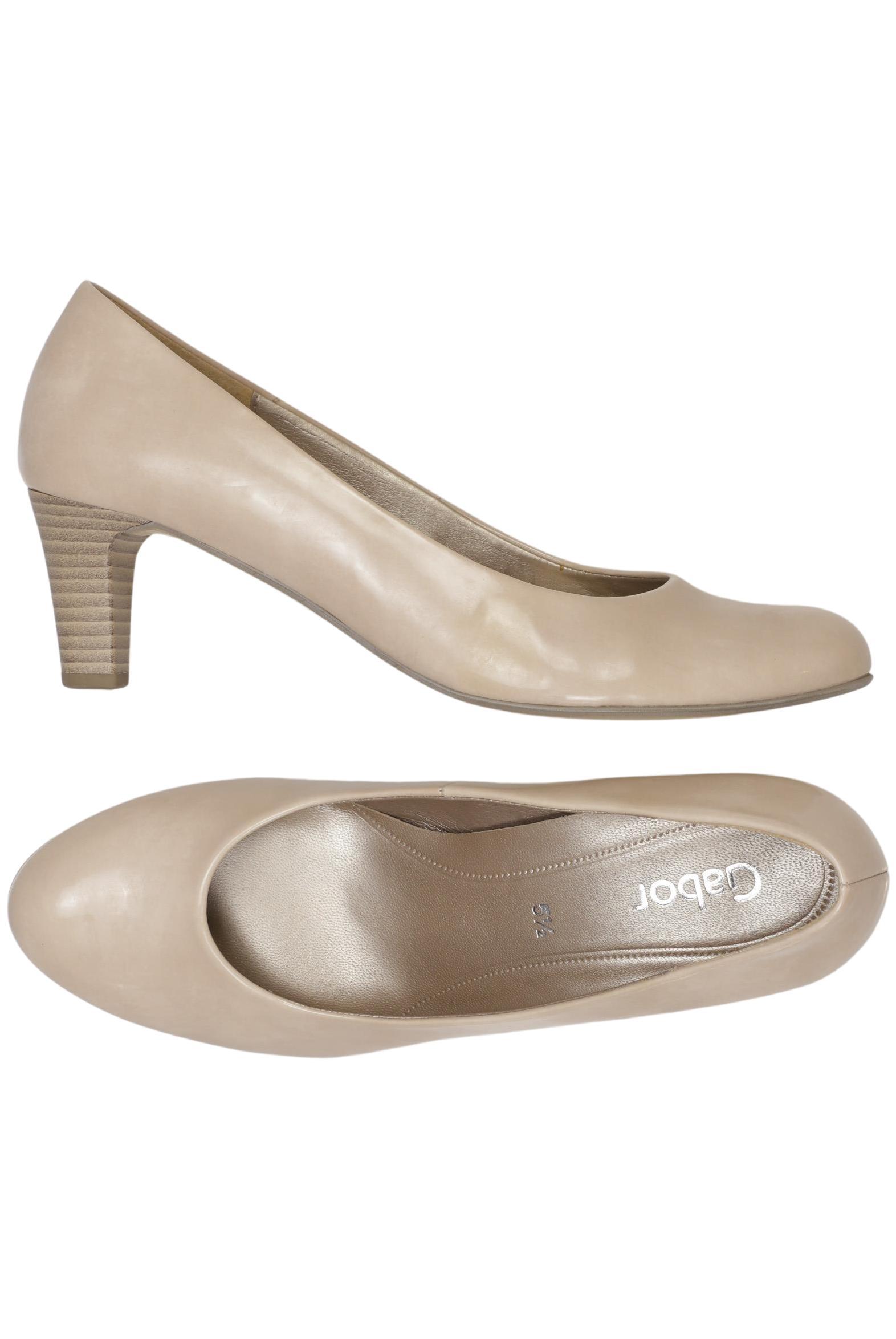 

Gabor Damen Pumps, beige, Gr. 5.5