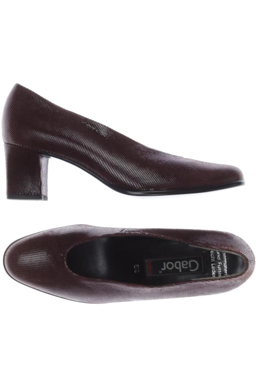 

Gabor Damen Pumps, bordeaux, Gr. 5.5