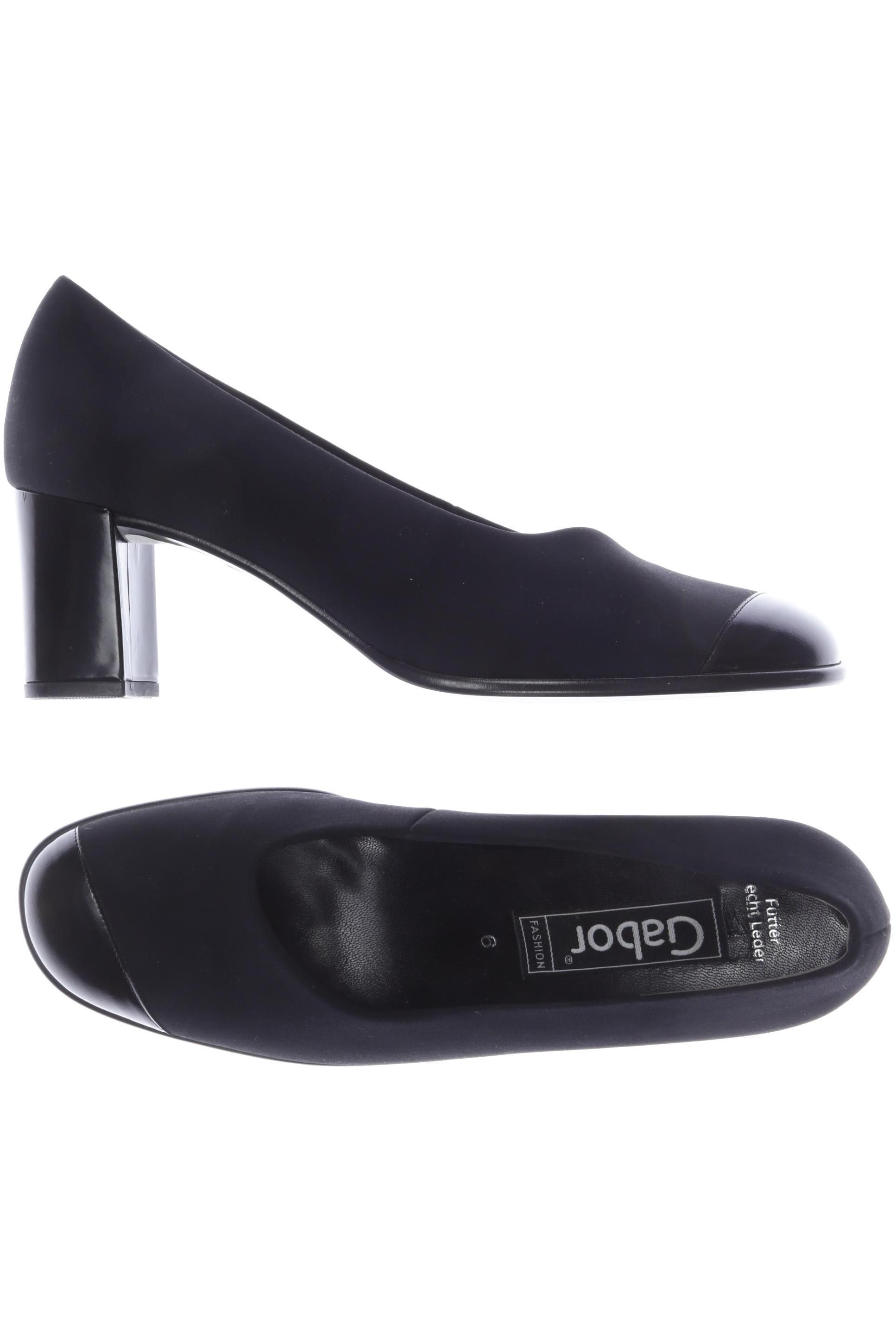 

Gabor Damen Pumps, schwarz, Gr. 6