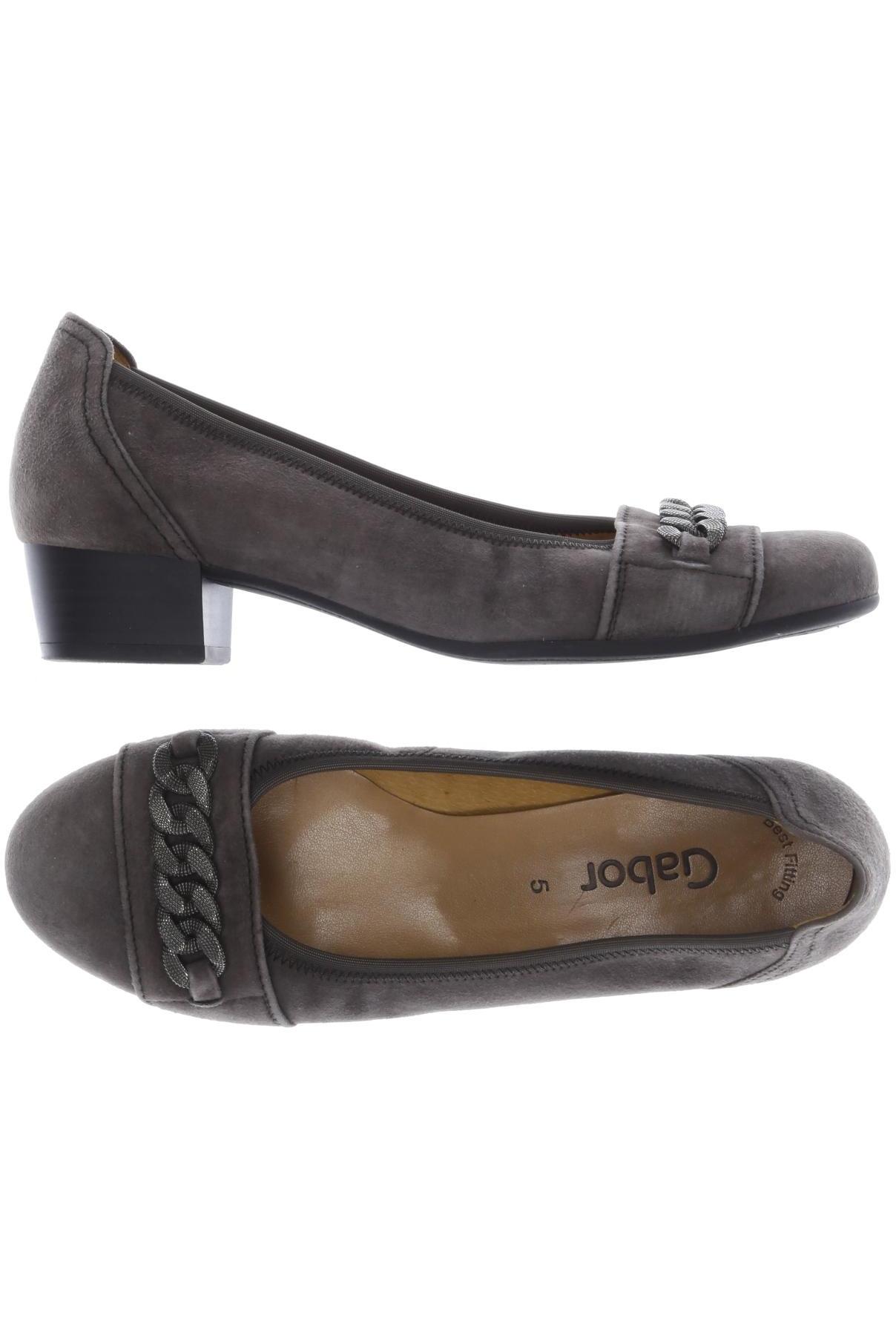 

Gabor Damen Pumps, grau, Gr. 5