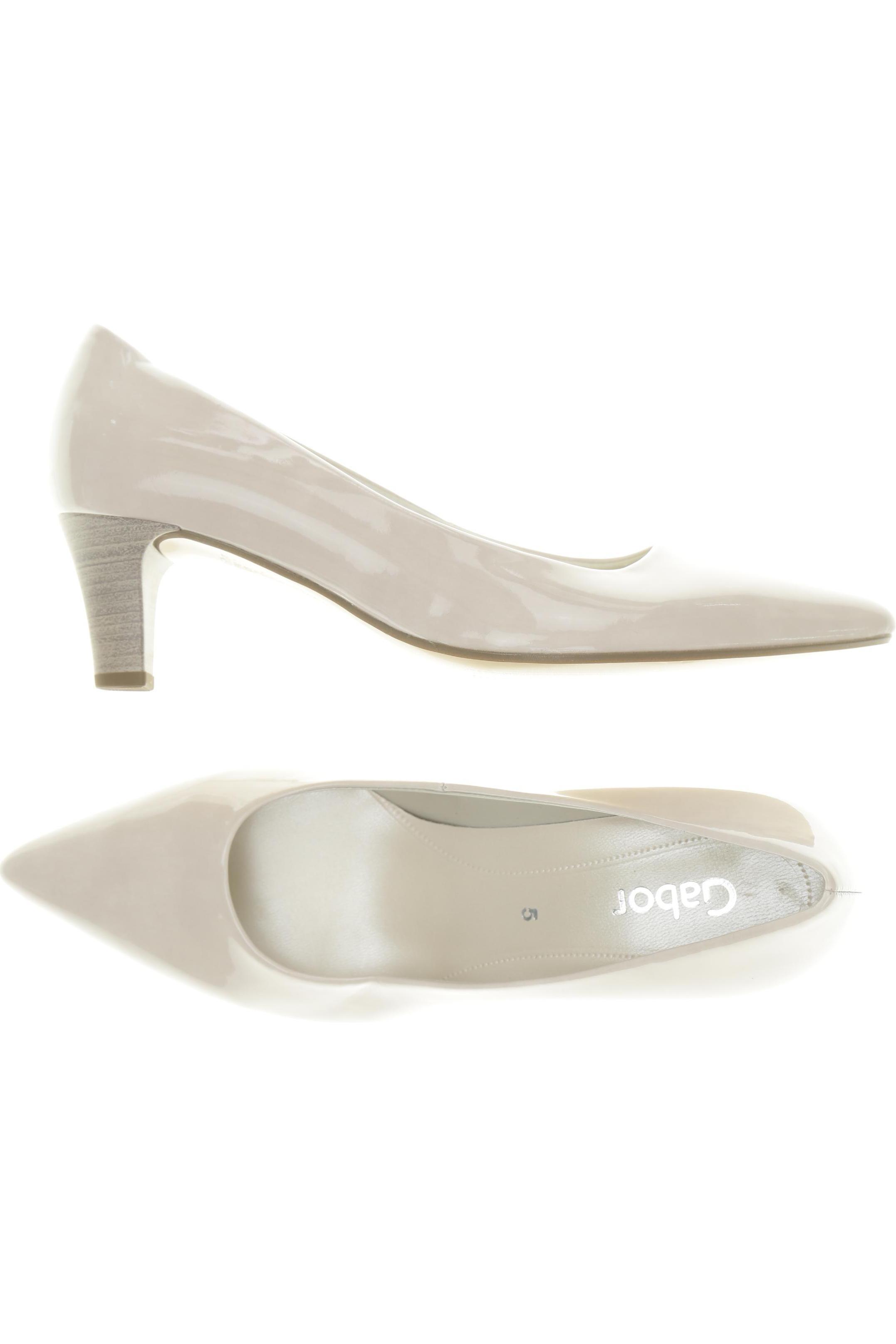 

Gabor Damen Pumps, beige, Gr. 5