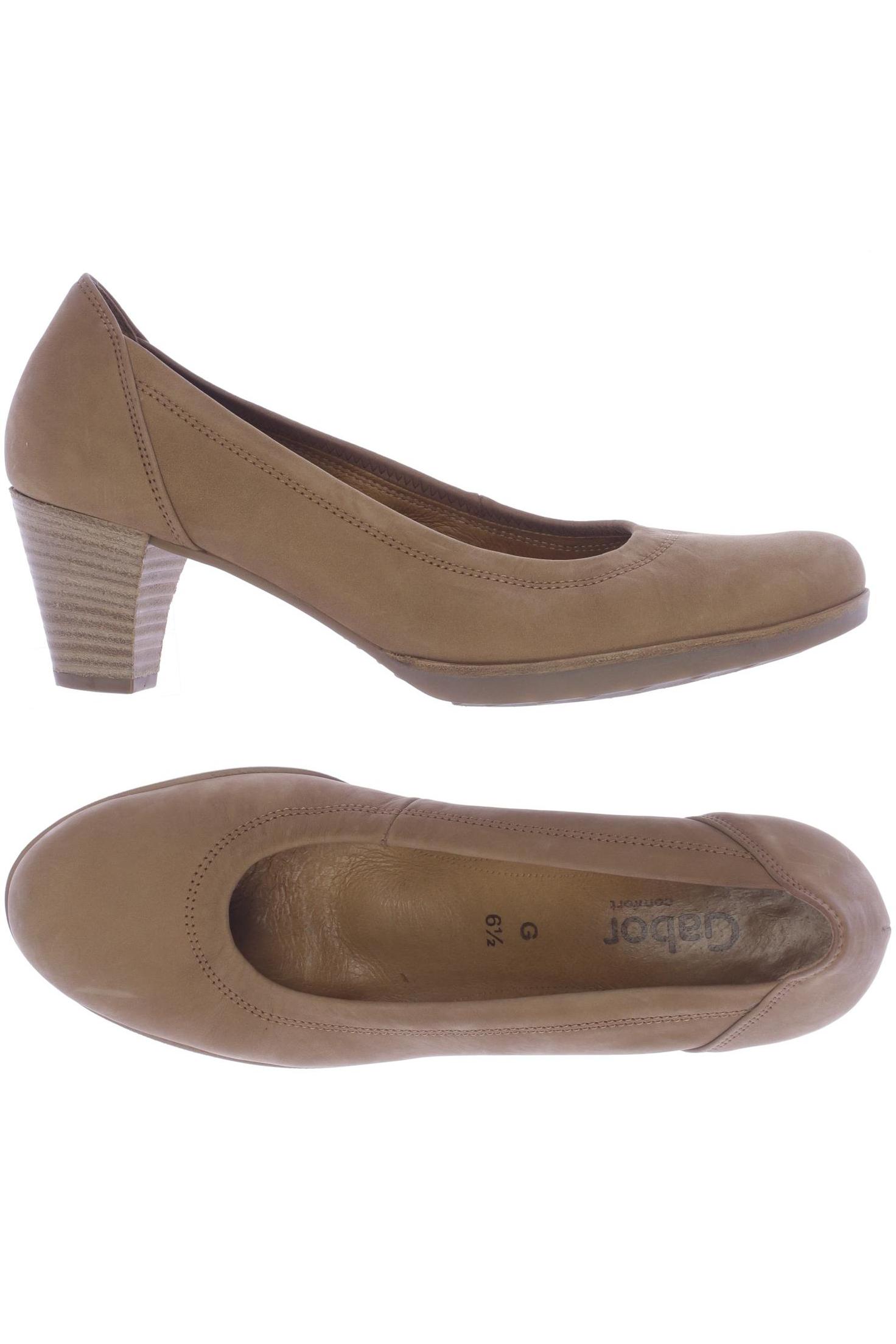

Gabor Damen Pumps, beige, Gr. 6.5